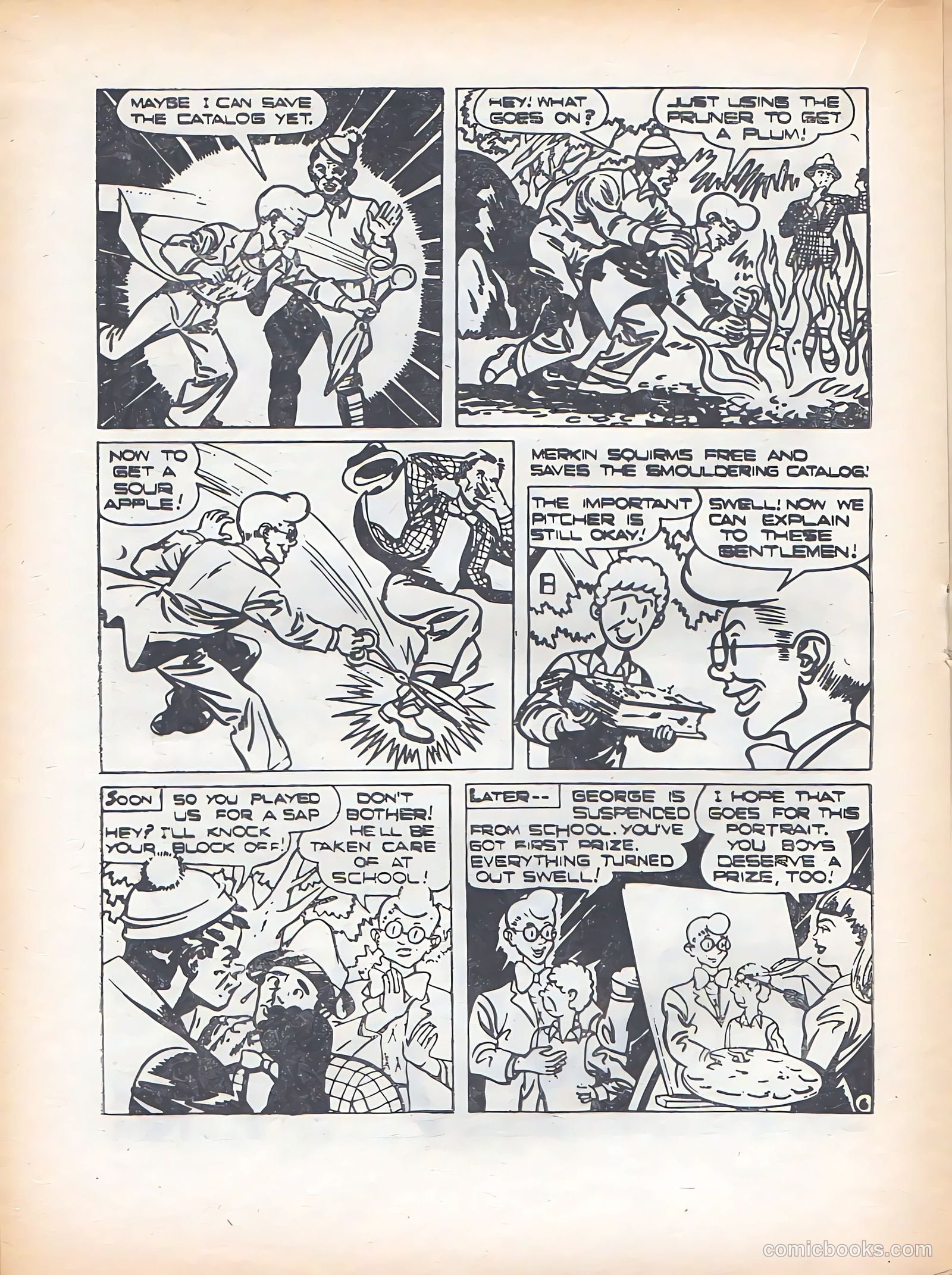 Blue Bolt #13 (1953) — page 20 of 36
