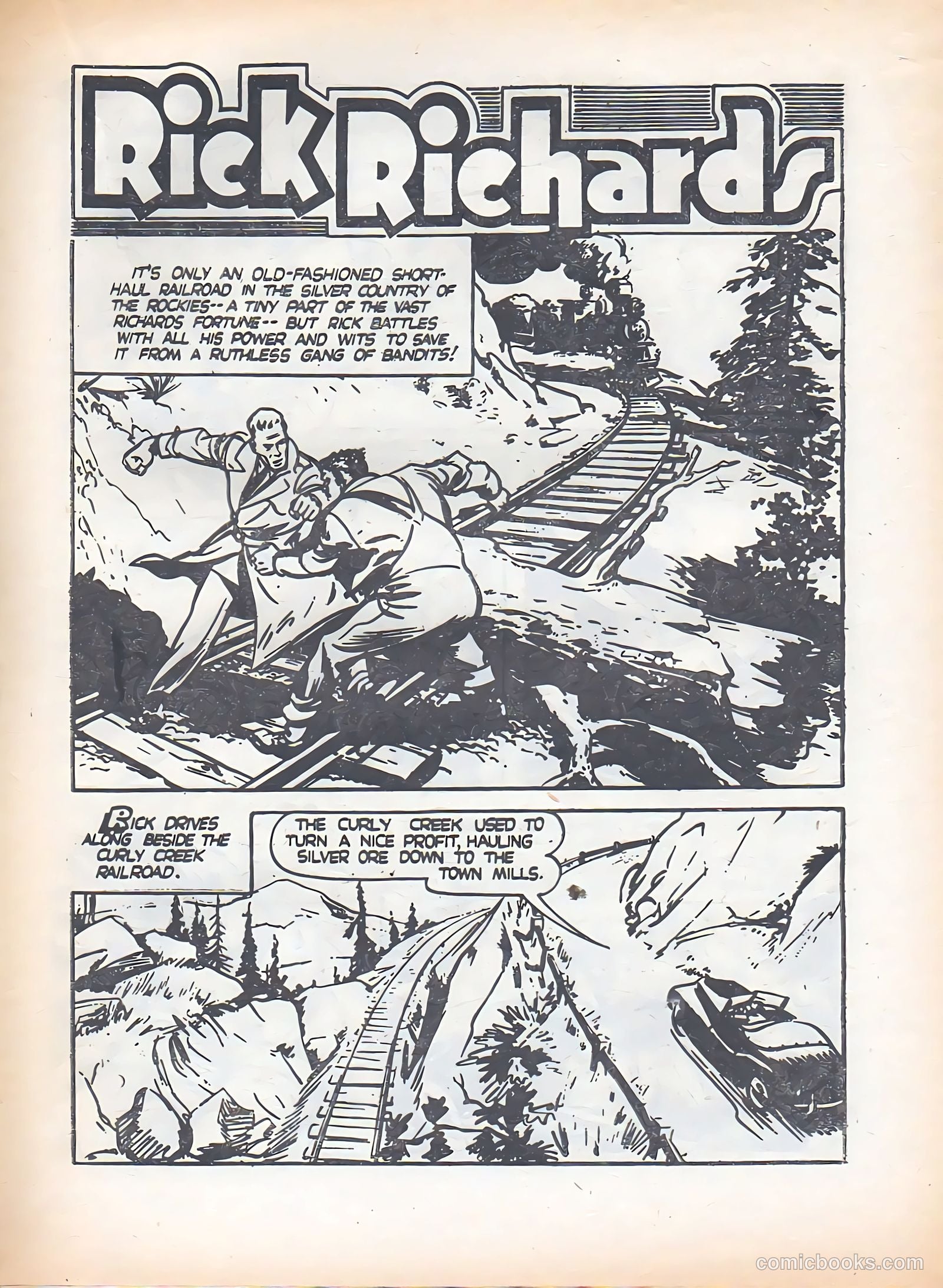 Blue Bolt #13 (1953) — page 21 of 36