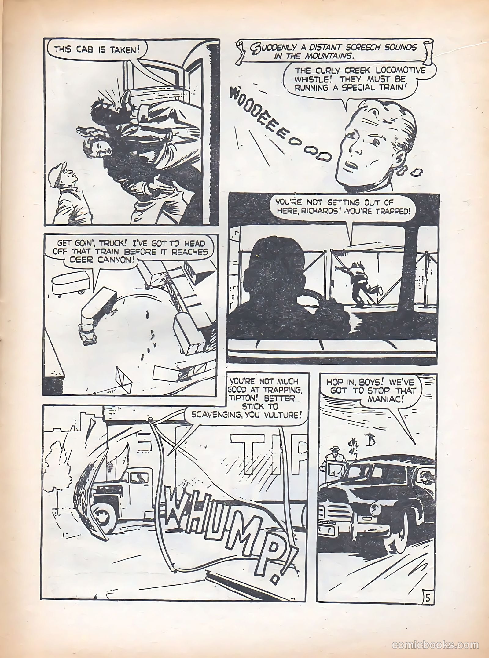 Blue Bolt #13 (1953) — page 25 of 36