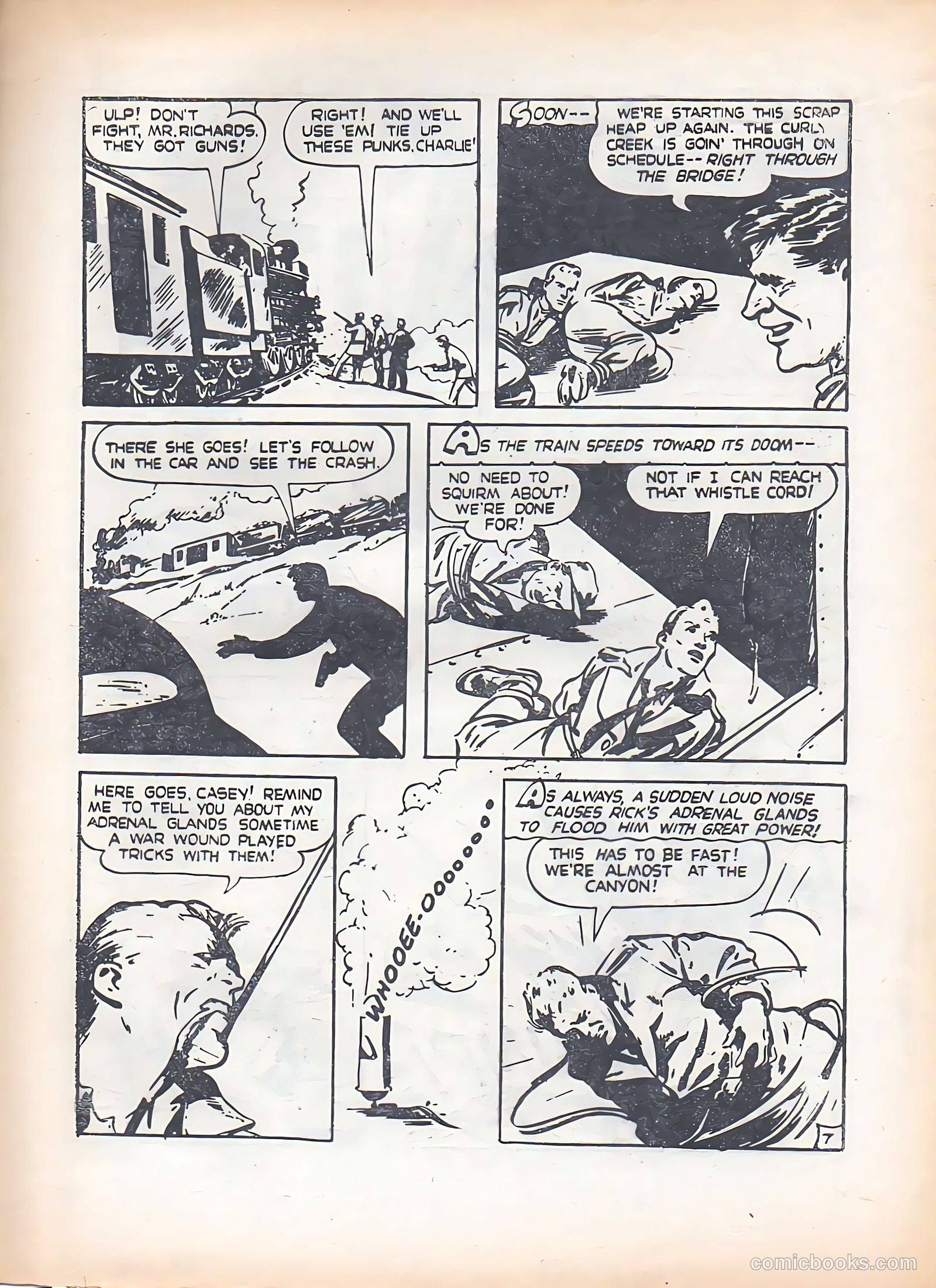 Blue Bolt #13 (1953) — page 27 of 36