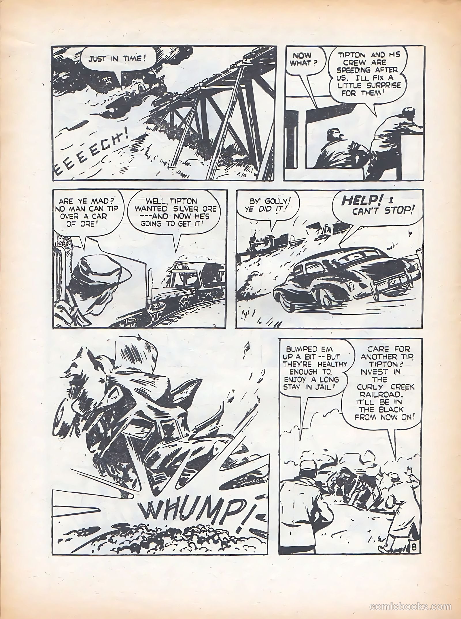Blue Bolt #13 (1953) — page 28 of 36