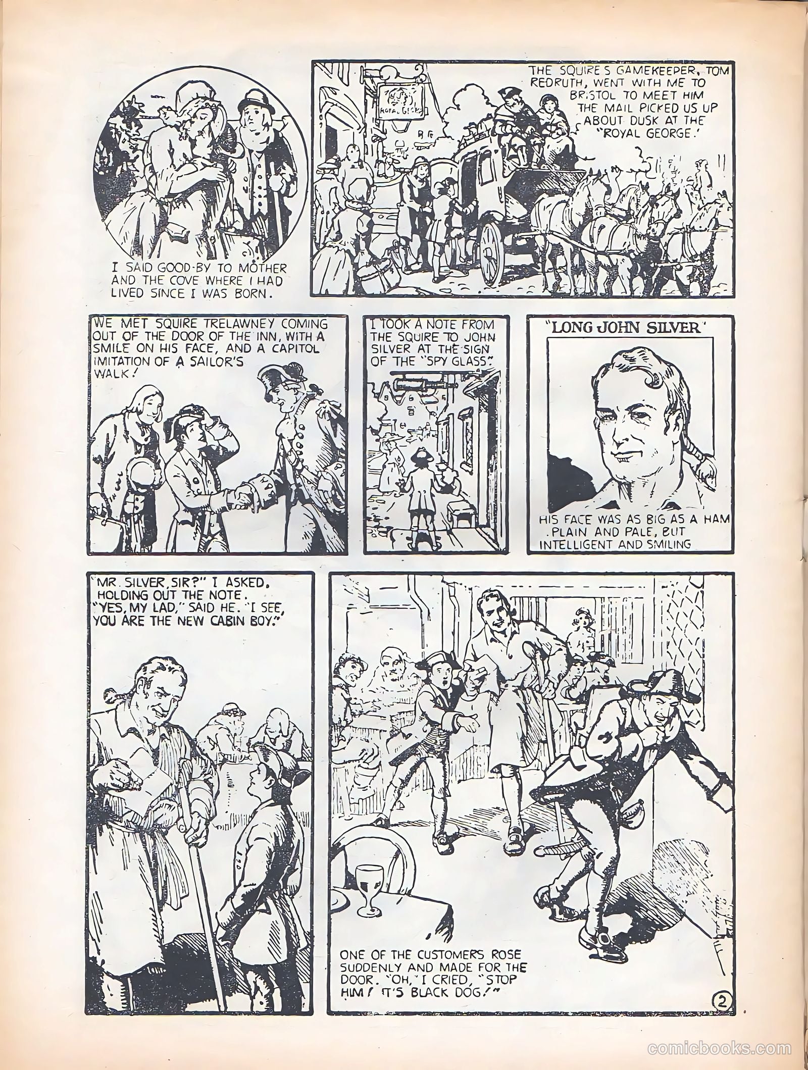Blue Bolt #13 (1953) — page 30 of 36