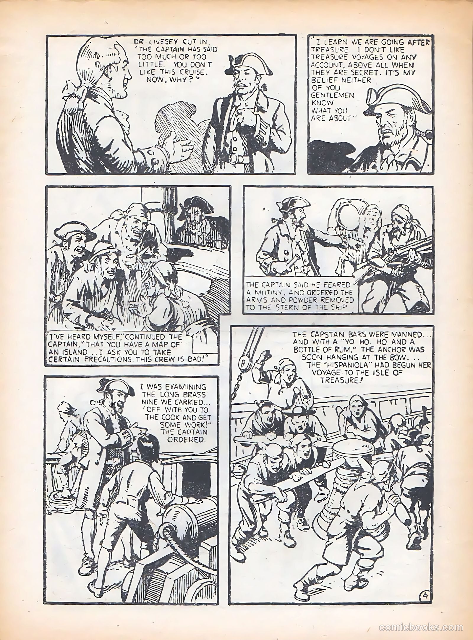 Blue Bolt #13 (1953) — page 32 of 36