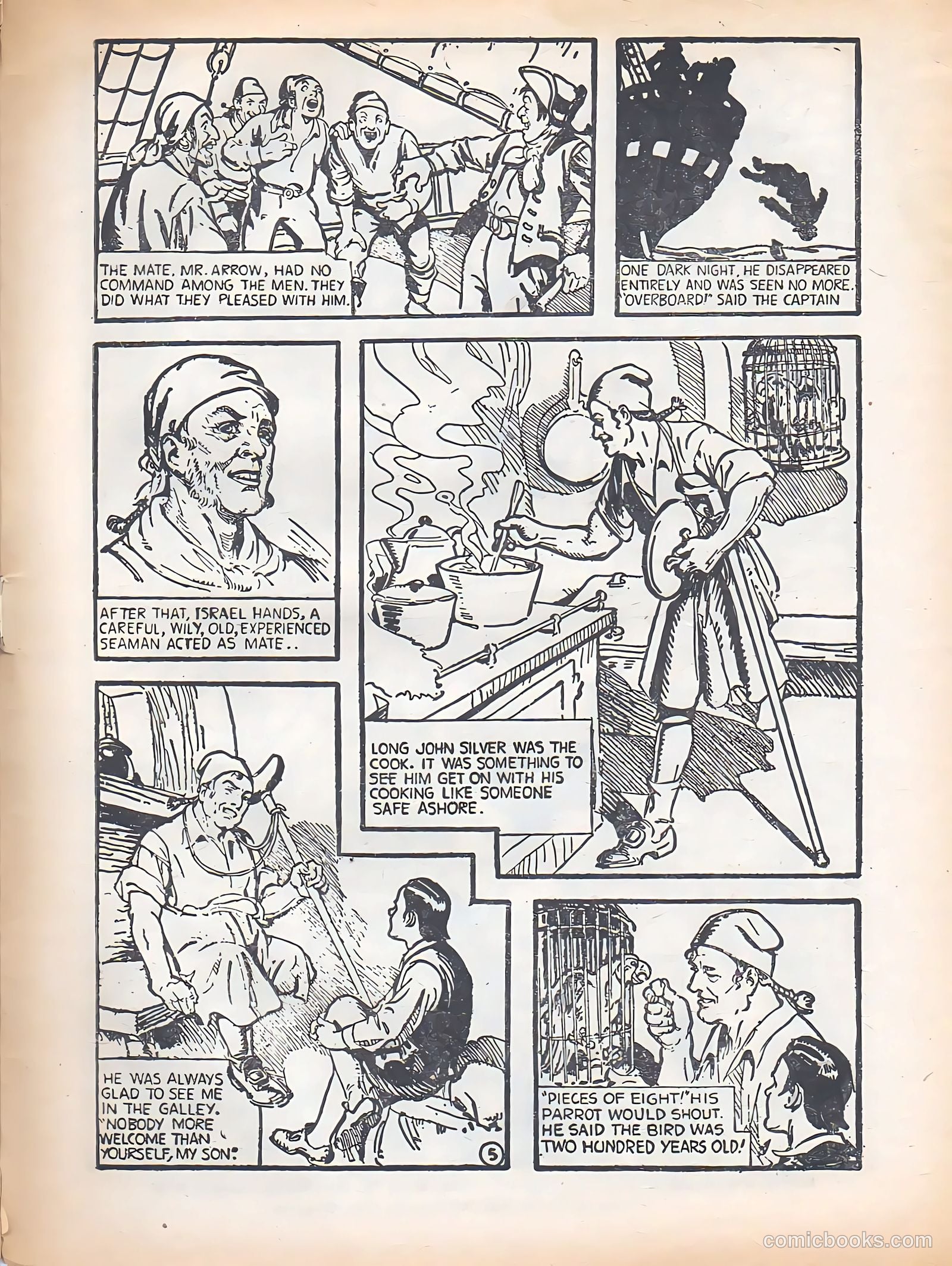 Blue Bolt #13 (1953) — page 33 of 36