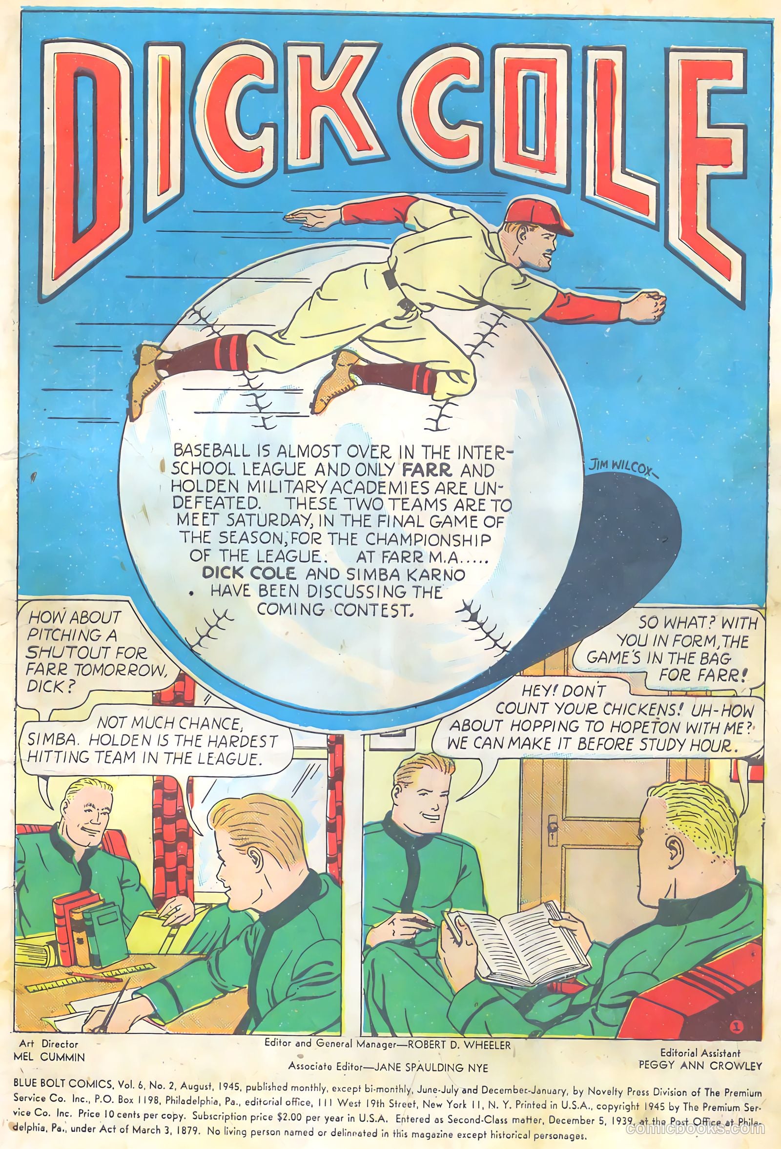 Blue Bolt #2 (1952) — page 3 of 52