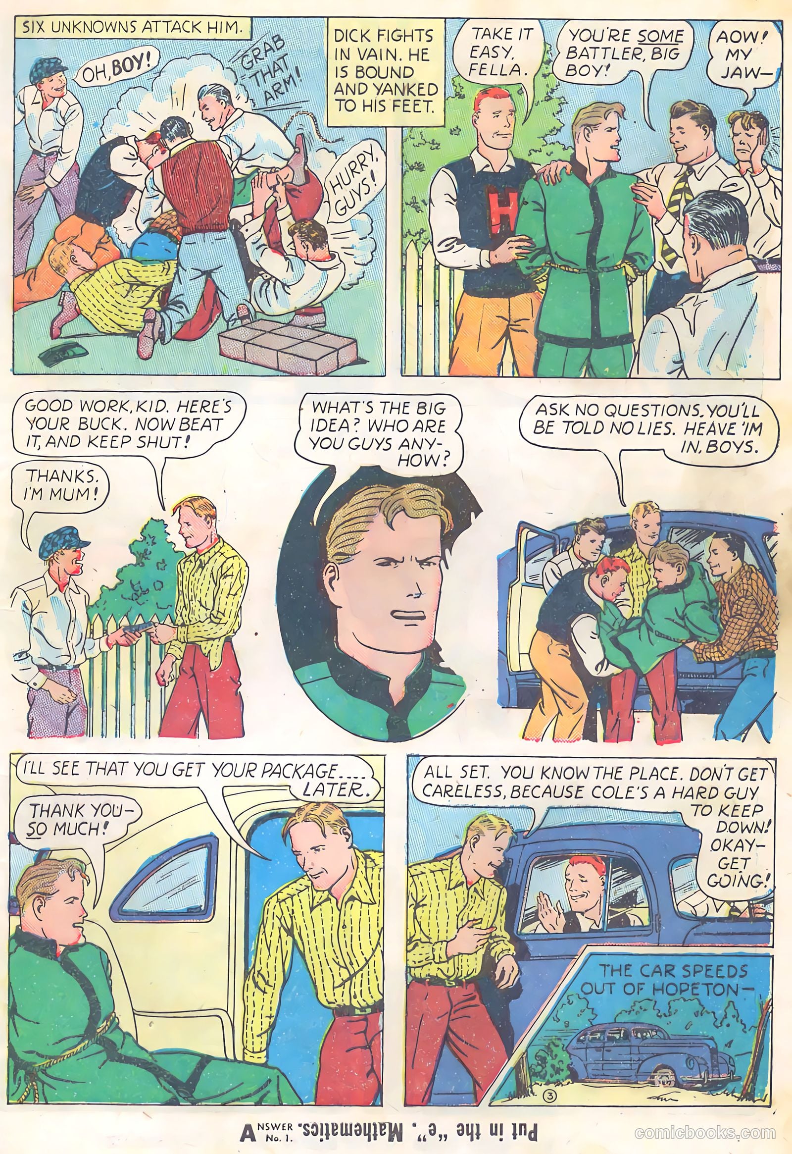 Blue Bolt #2 (1952) — page 5 of 52