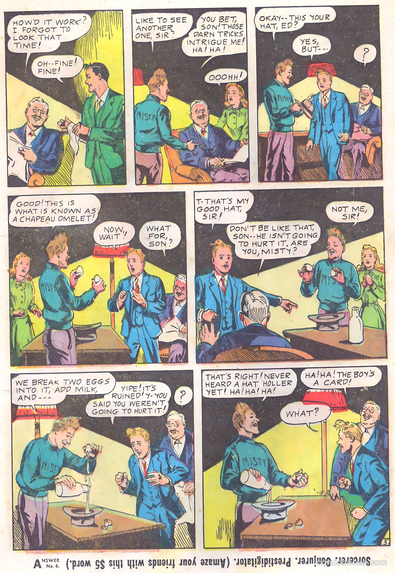 Blue Bolt #2 (1952) — page 19 of 52