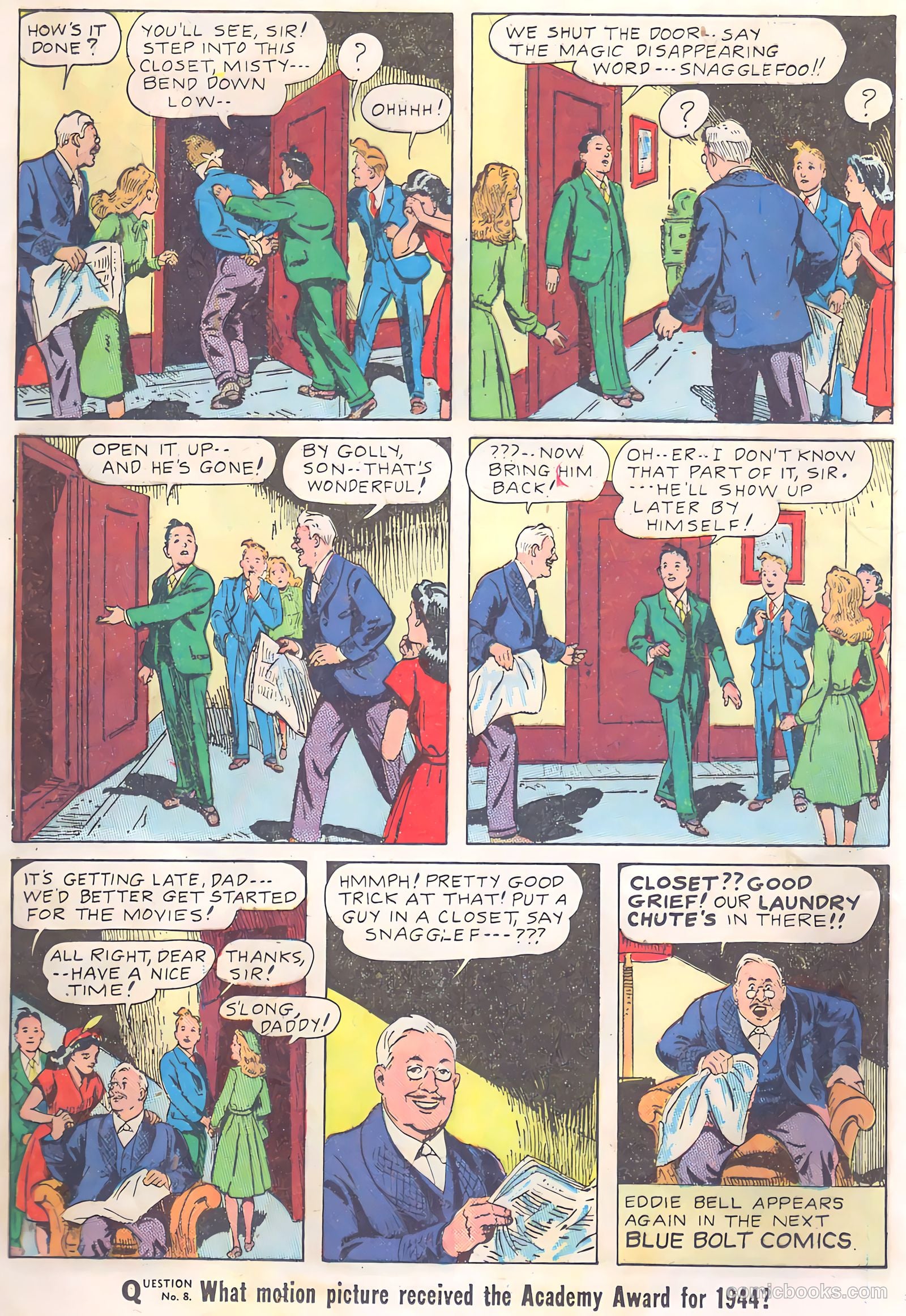 Blue Bolt #2 (1952) — page 22 of 52