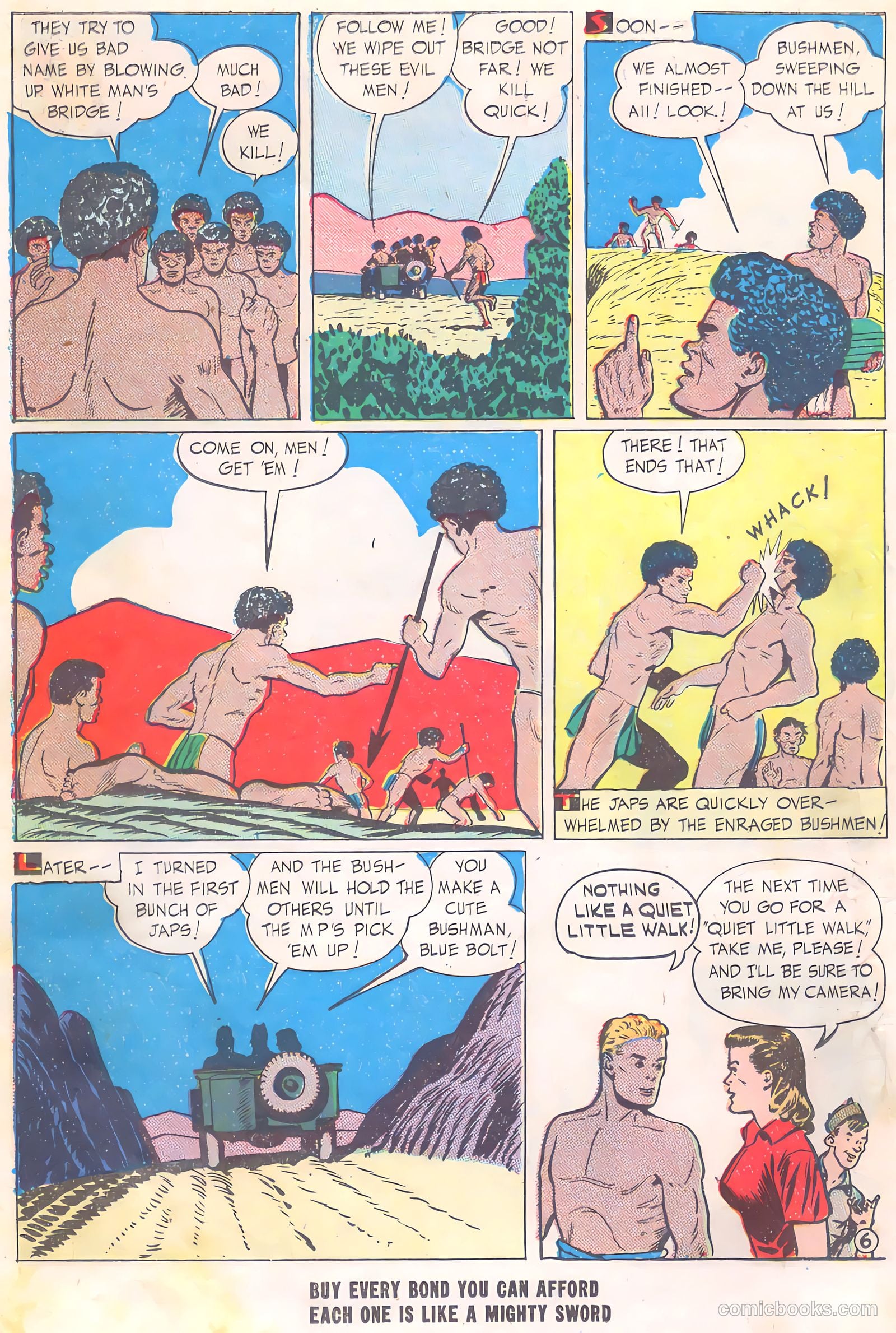 Blue Bolt #2 (1952) — page 30 of 52