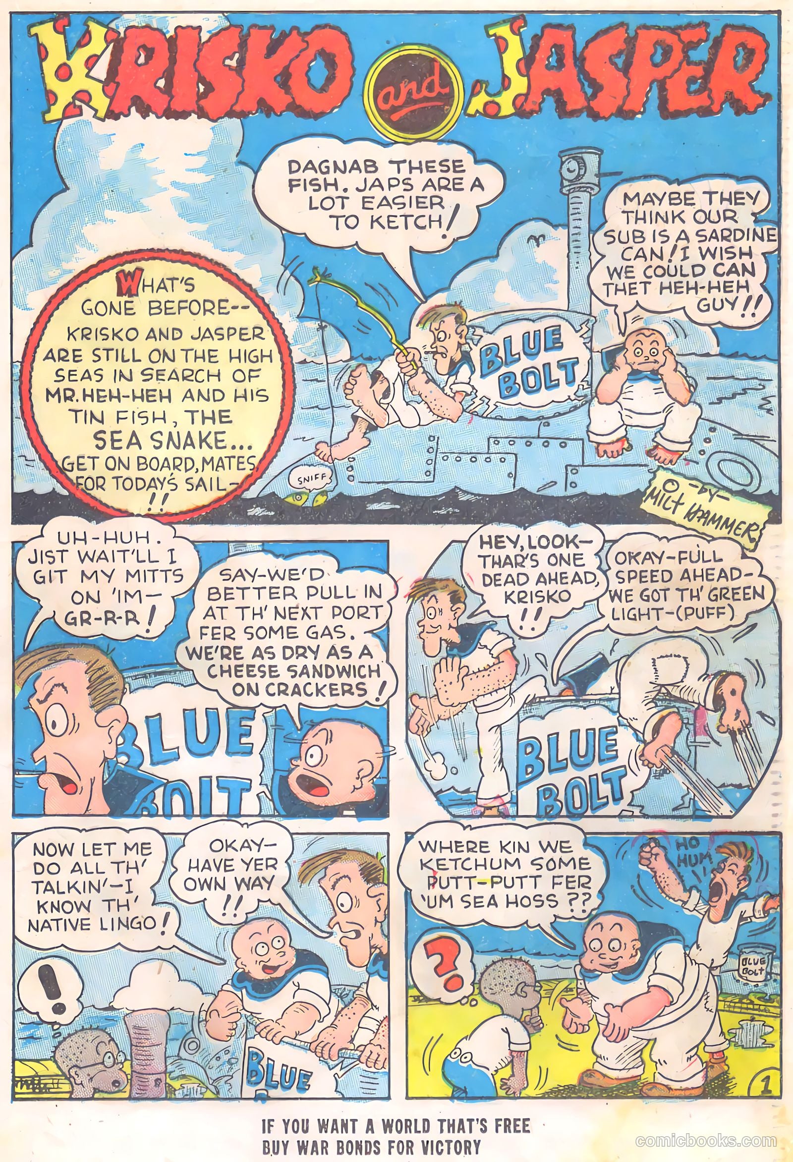Blue Bolt #2 (1952) — page 31 of 52