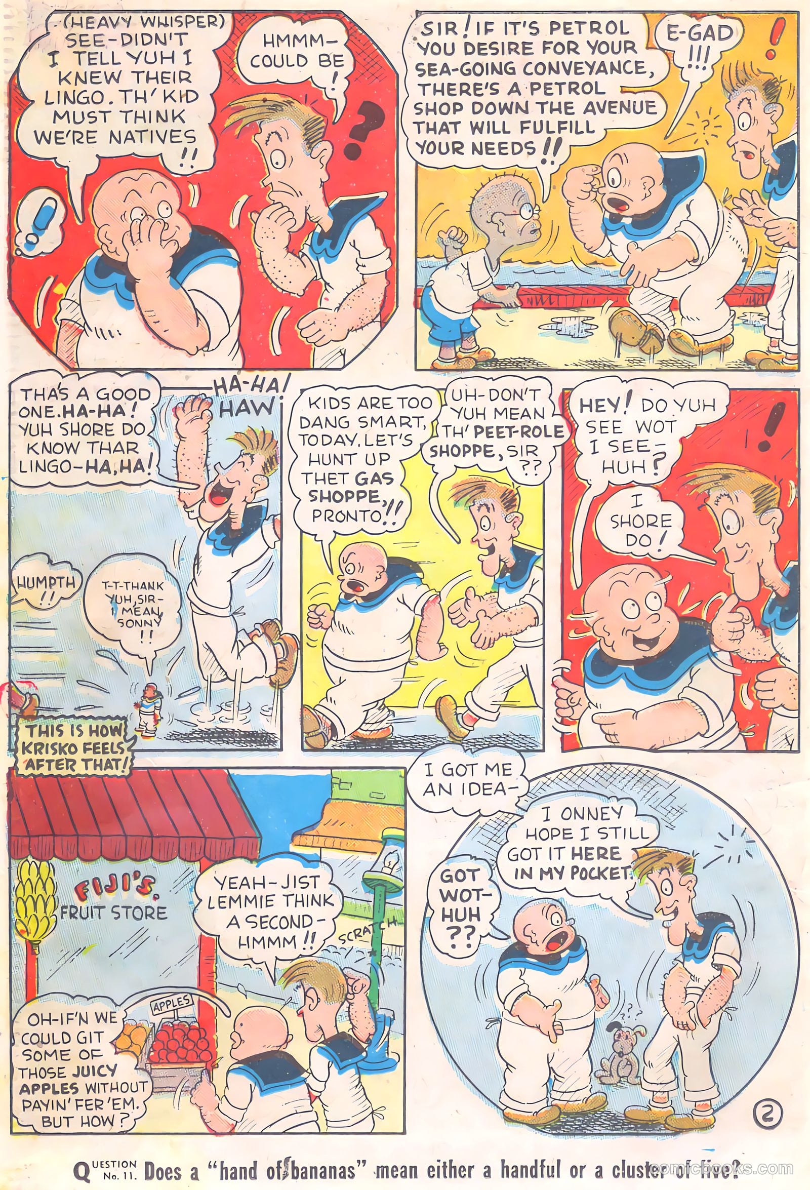 Blue Bolt #2 (1952) — page 32 of 52