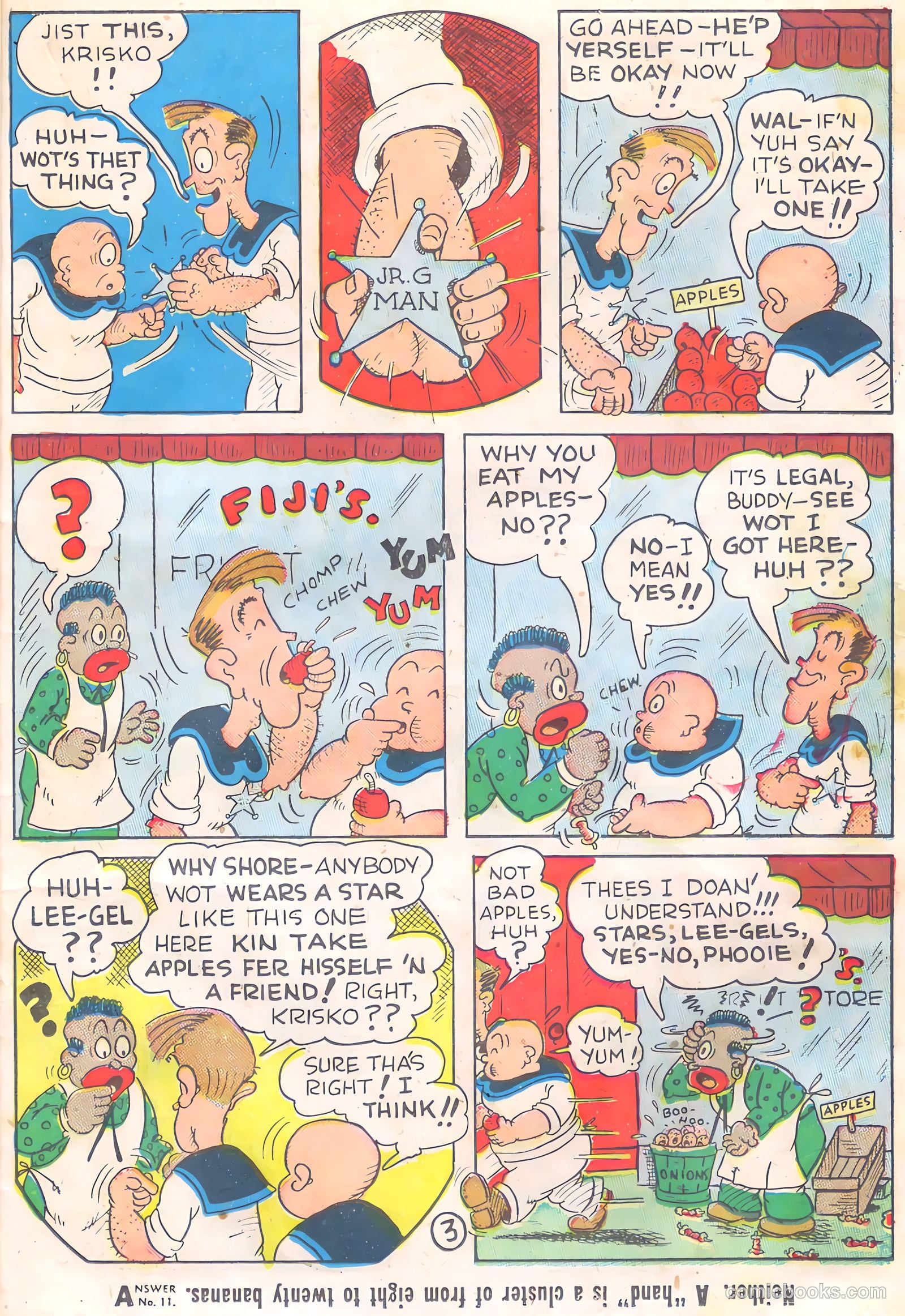 Blue Bolt #2 (1952) — page 33 of 52