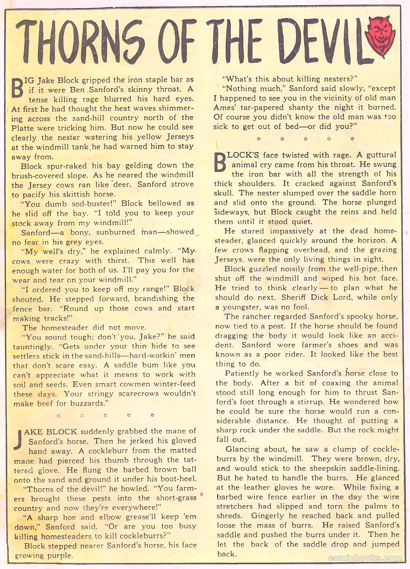 Blue Bolt #2 (1952) — page 36 of 52