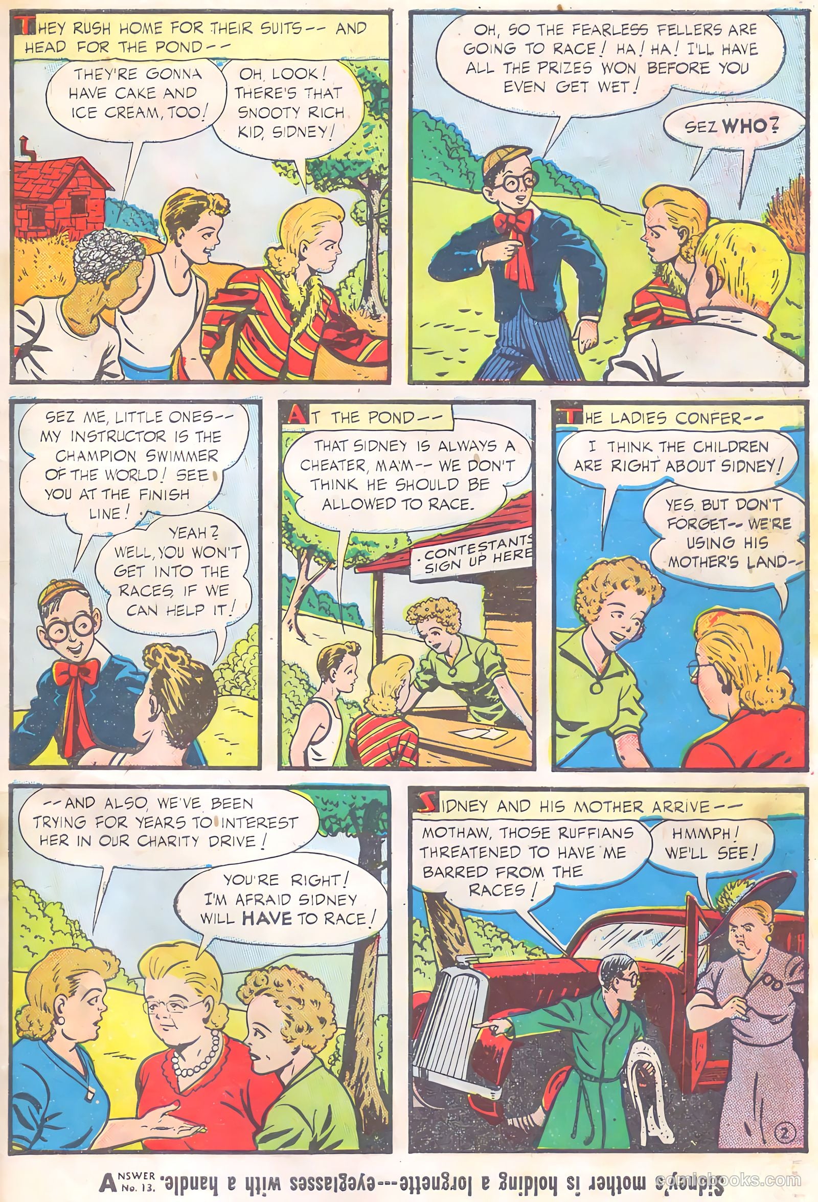 Blue Bolt #2 (1952) — page 39 of 52