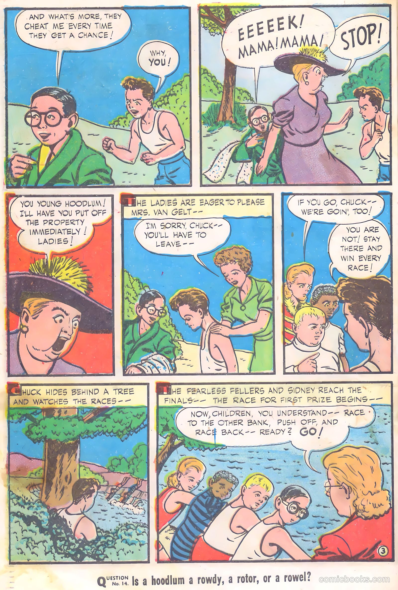 Blue Bolt #2 (1952) — page 40 of 52