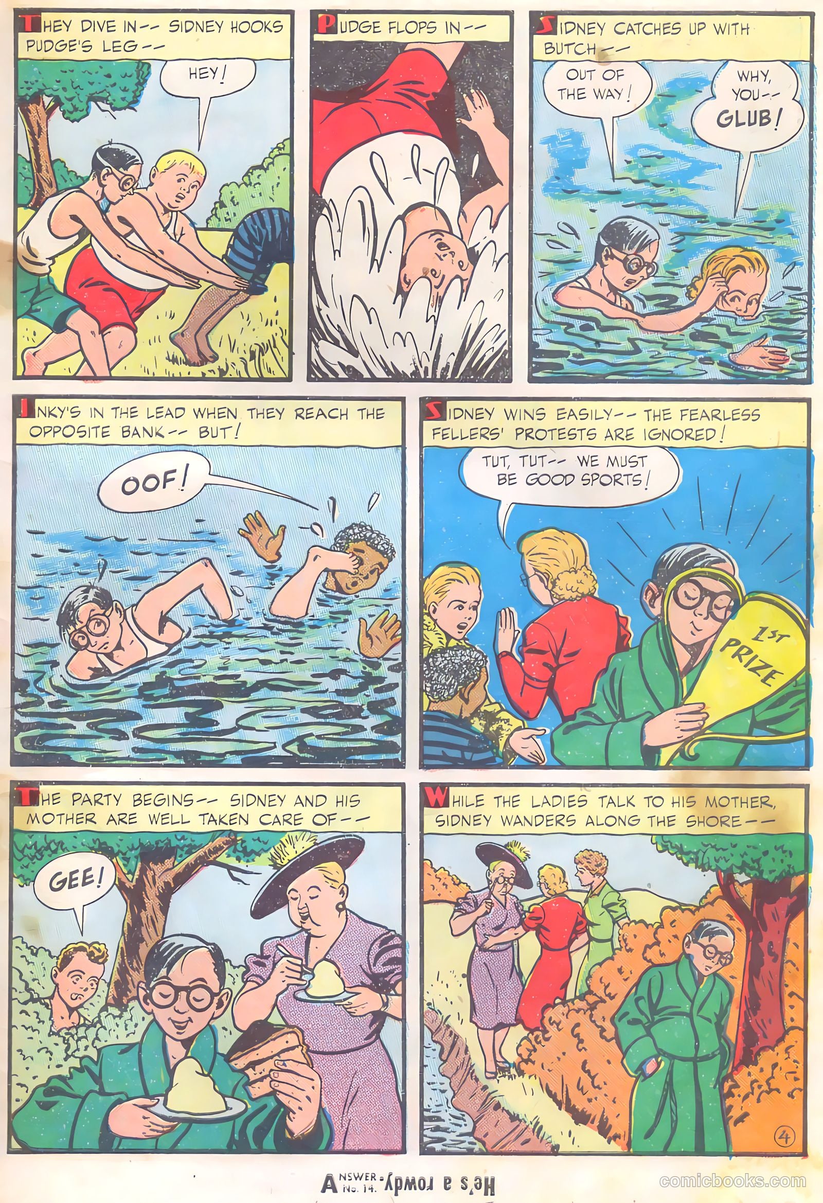 Blue Bolt #2 (1952) — page 41 of 52