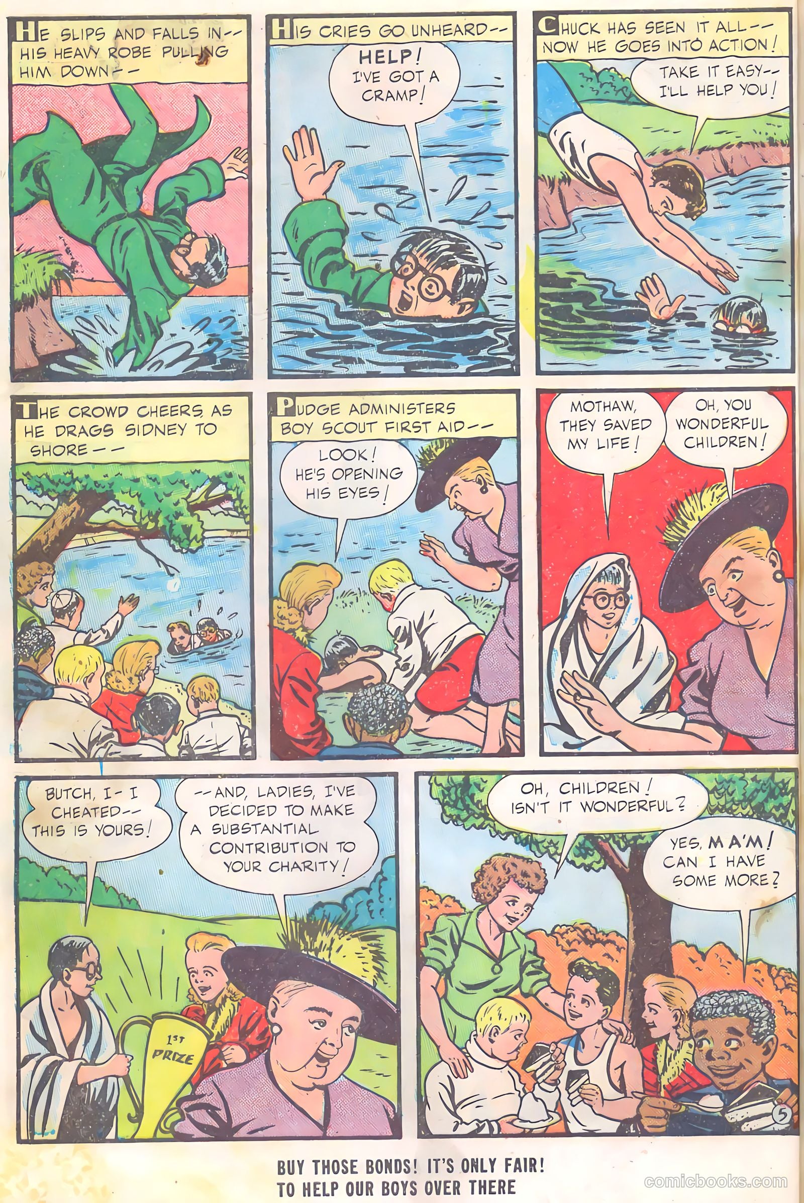 Blue Bolt #2 (1952) — page 42 of 52