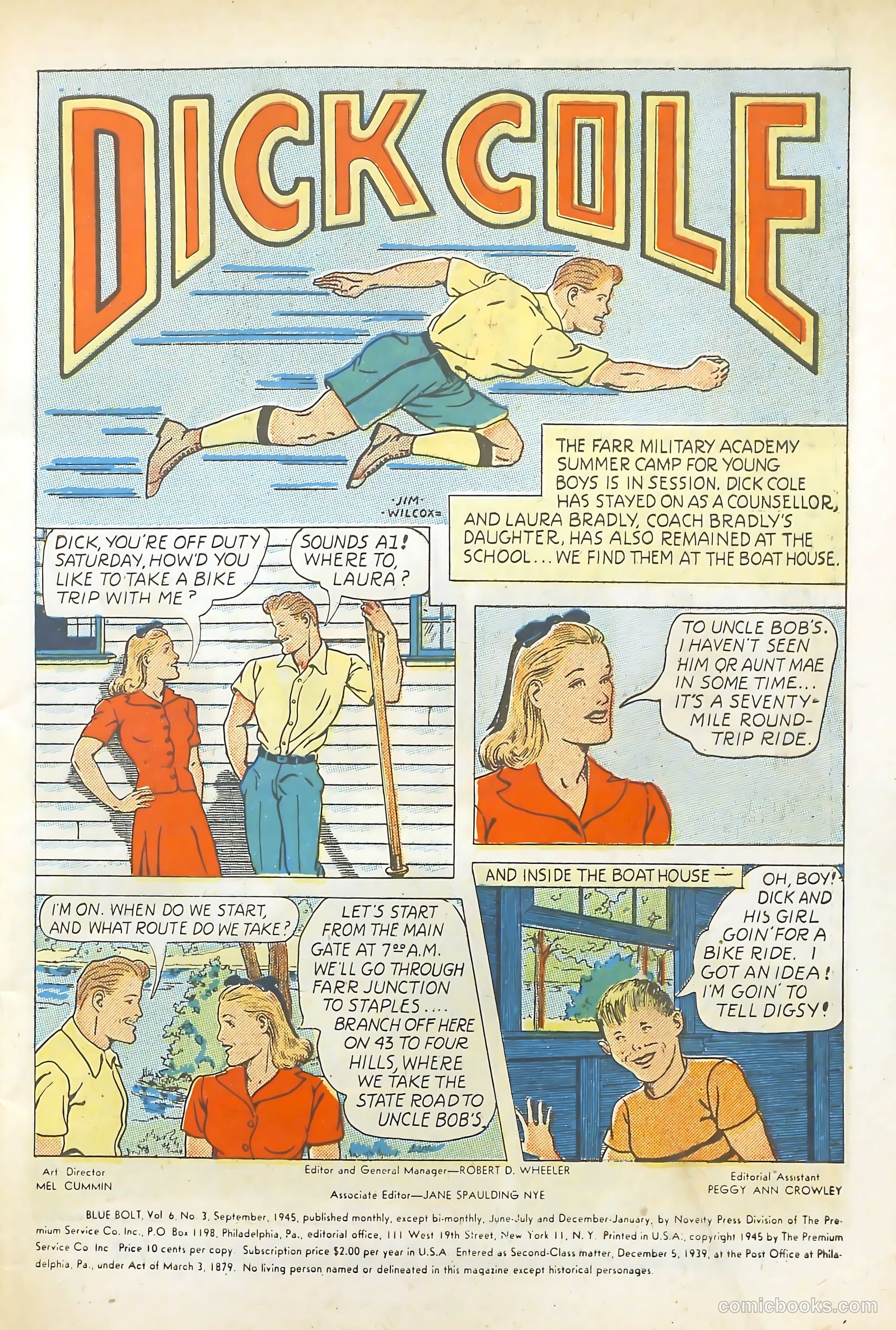 Blue Bolt #3 (1952) — page 3 of 52