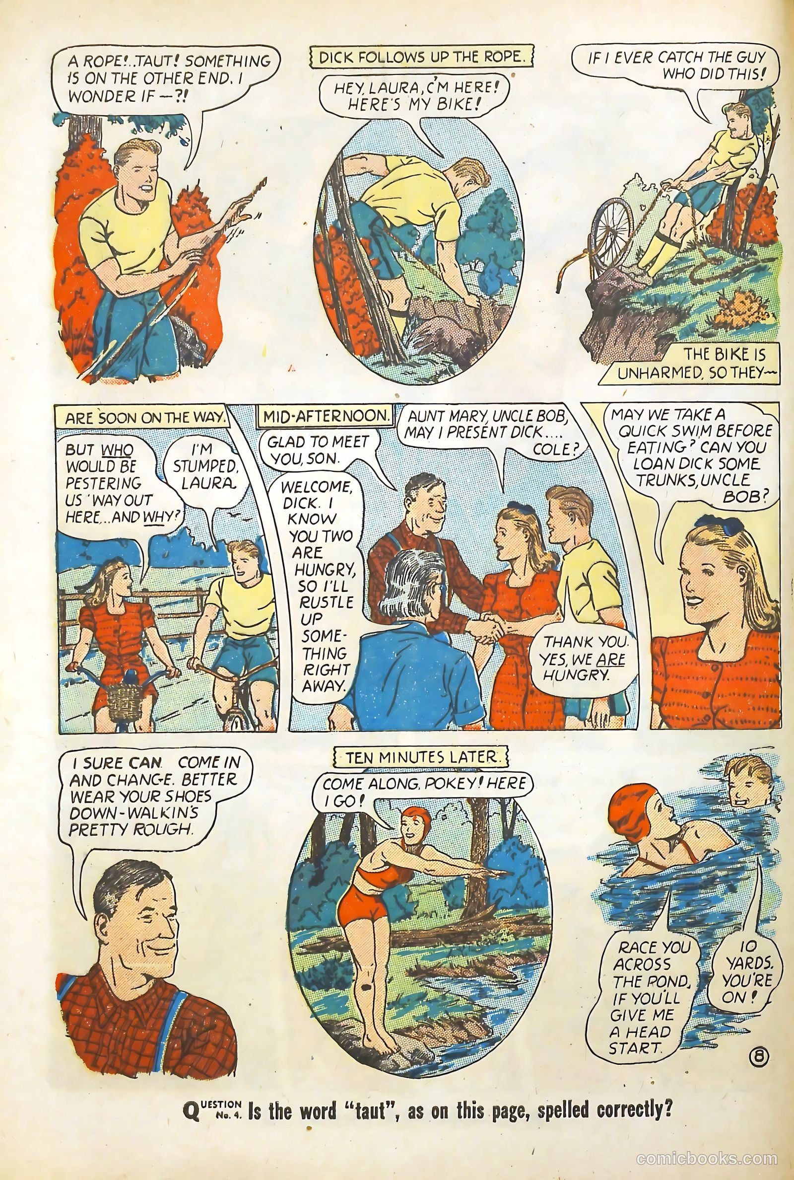 Blue Bolt #3 (1952) — page 10 of 52