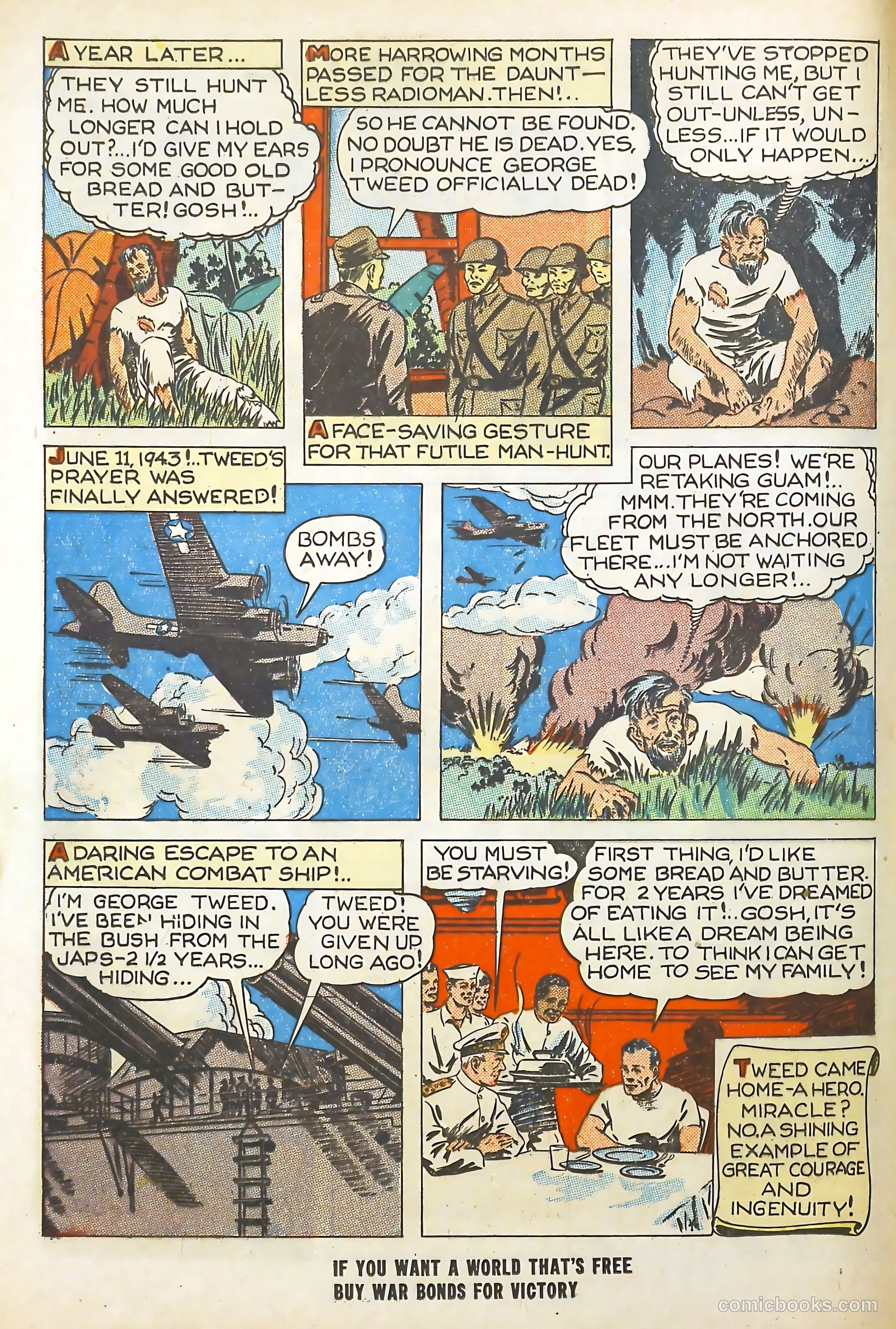 Blue Bolt #3 (1952) — page 16 of 52