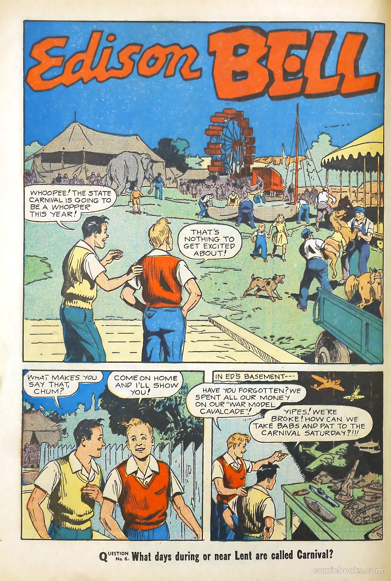 Blue Bolt #3 (1952) — page 18 of 52