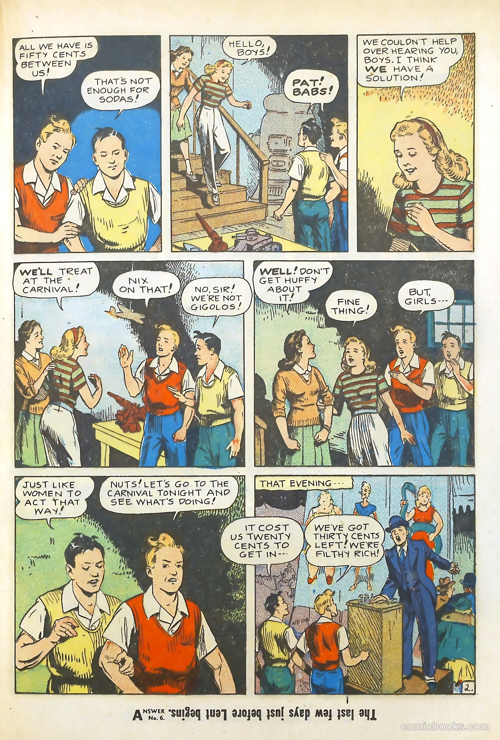 Blue Bolt #3 (1952) — page 19 of 52