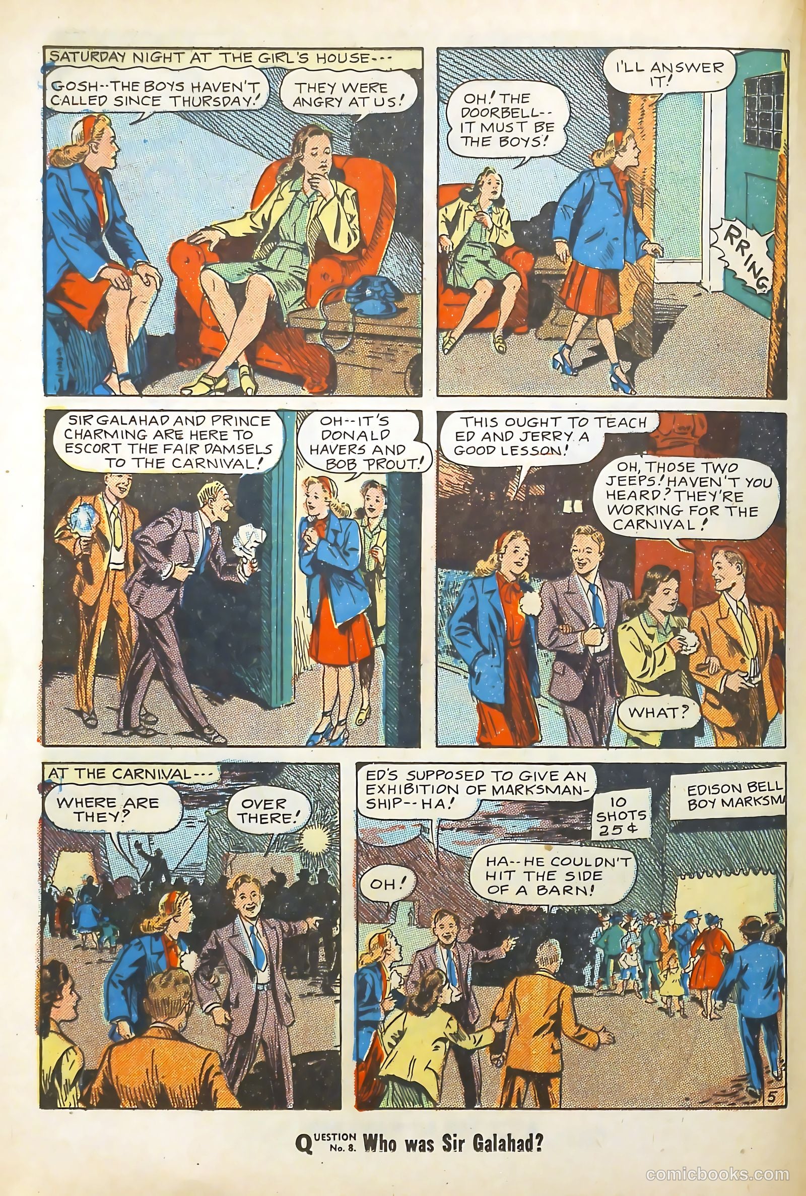 Blue Bolt #3 (1952) — page 22 of 52