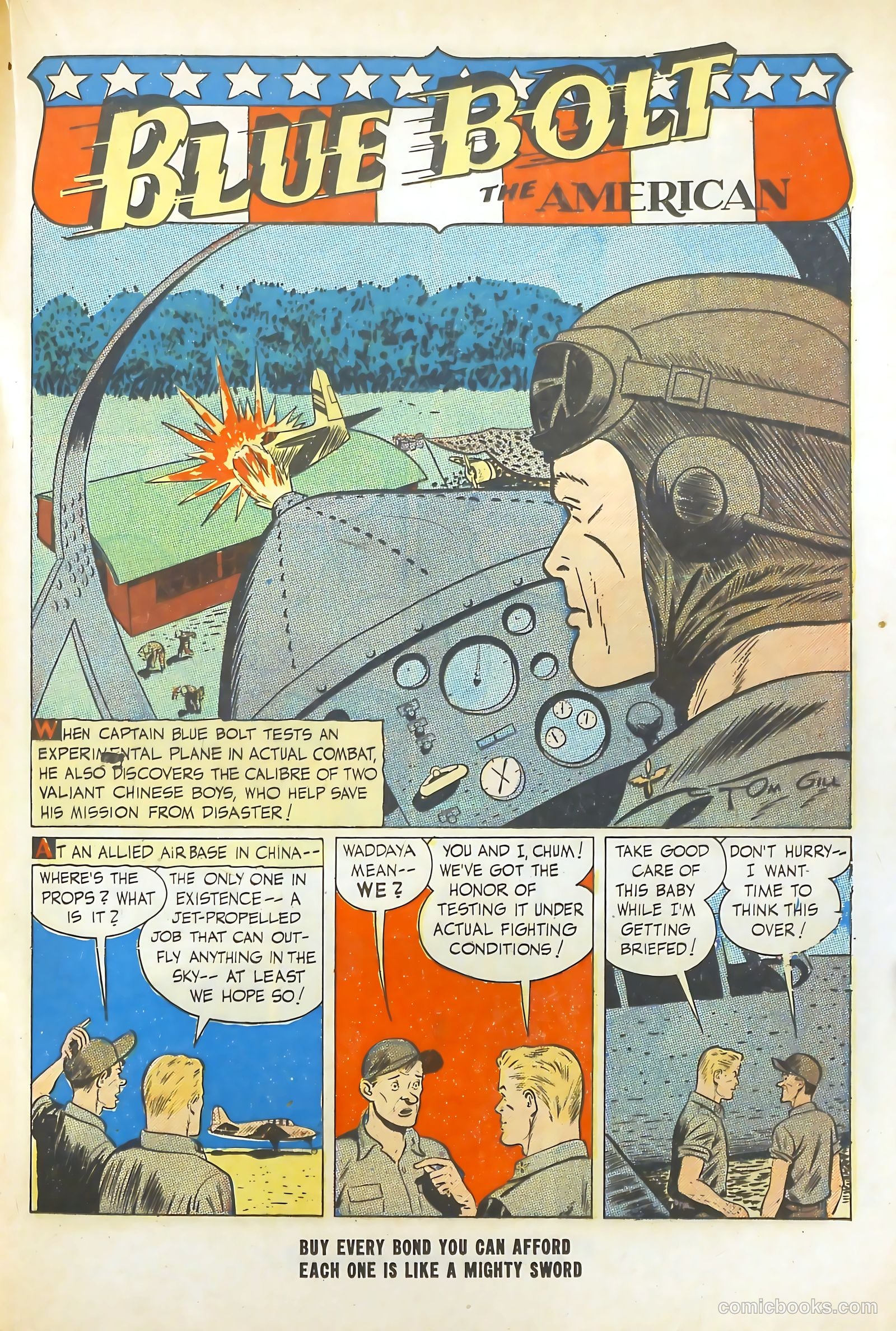 Blue Bolt #3 (1952) — page 25 of 52