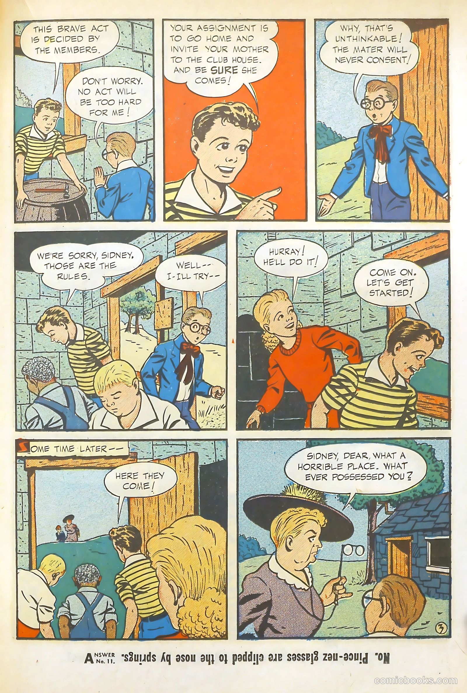 Blue Bolt #3 (1952) — page 33 of 52