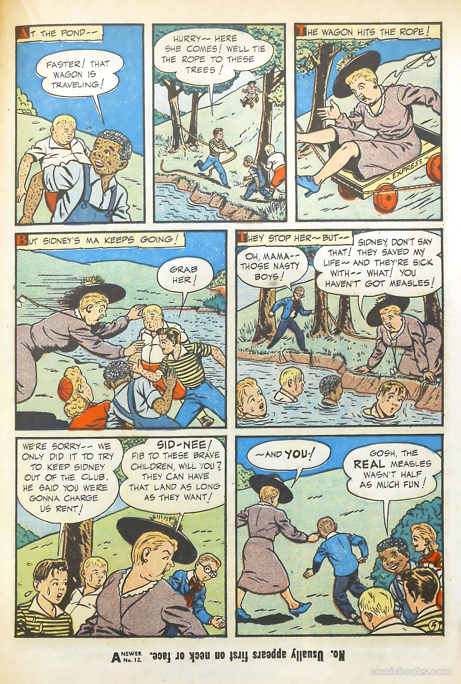 Blue Bolt #3 (1952) — page 35 of 52