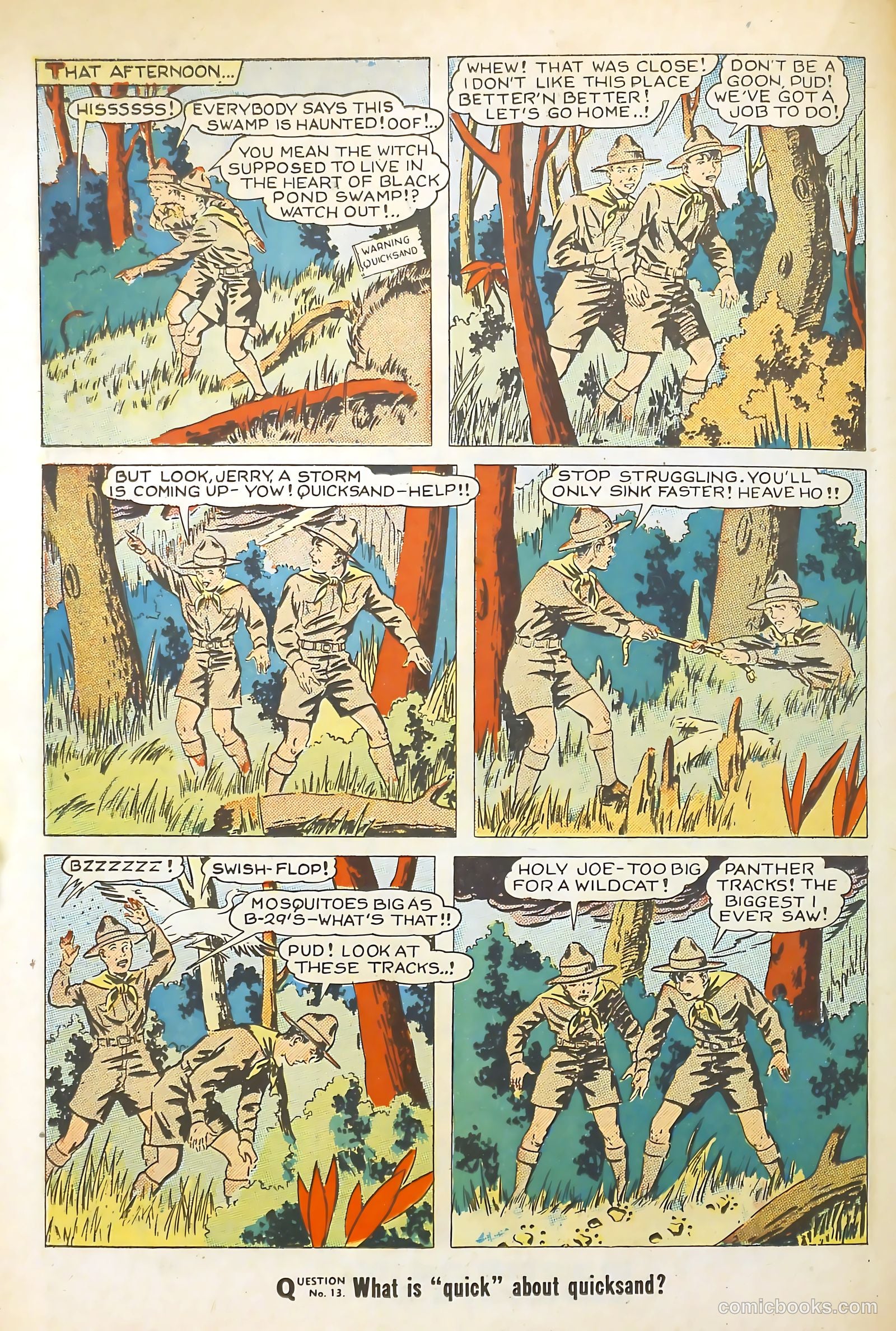 Blue Bolt #3 (1952) — page 38 of 52