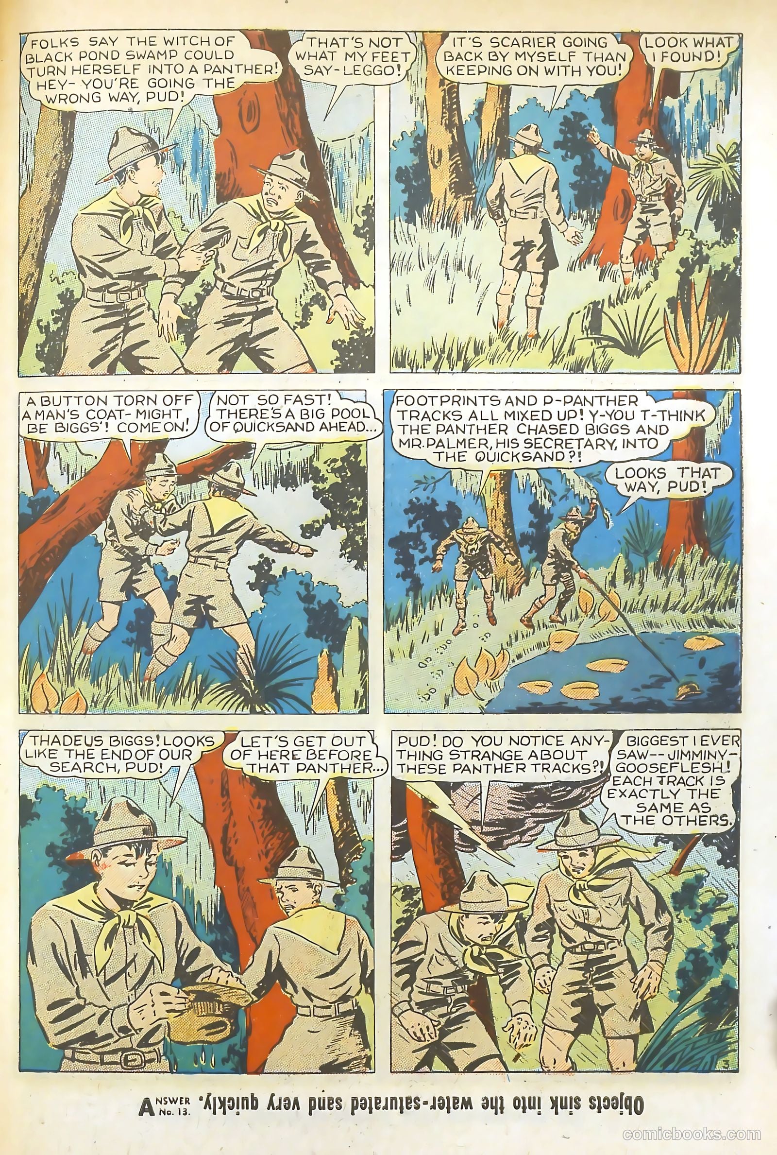 Blue Bolt #3 (1952) — page 39 of 52