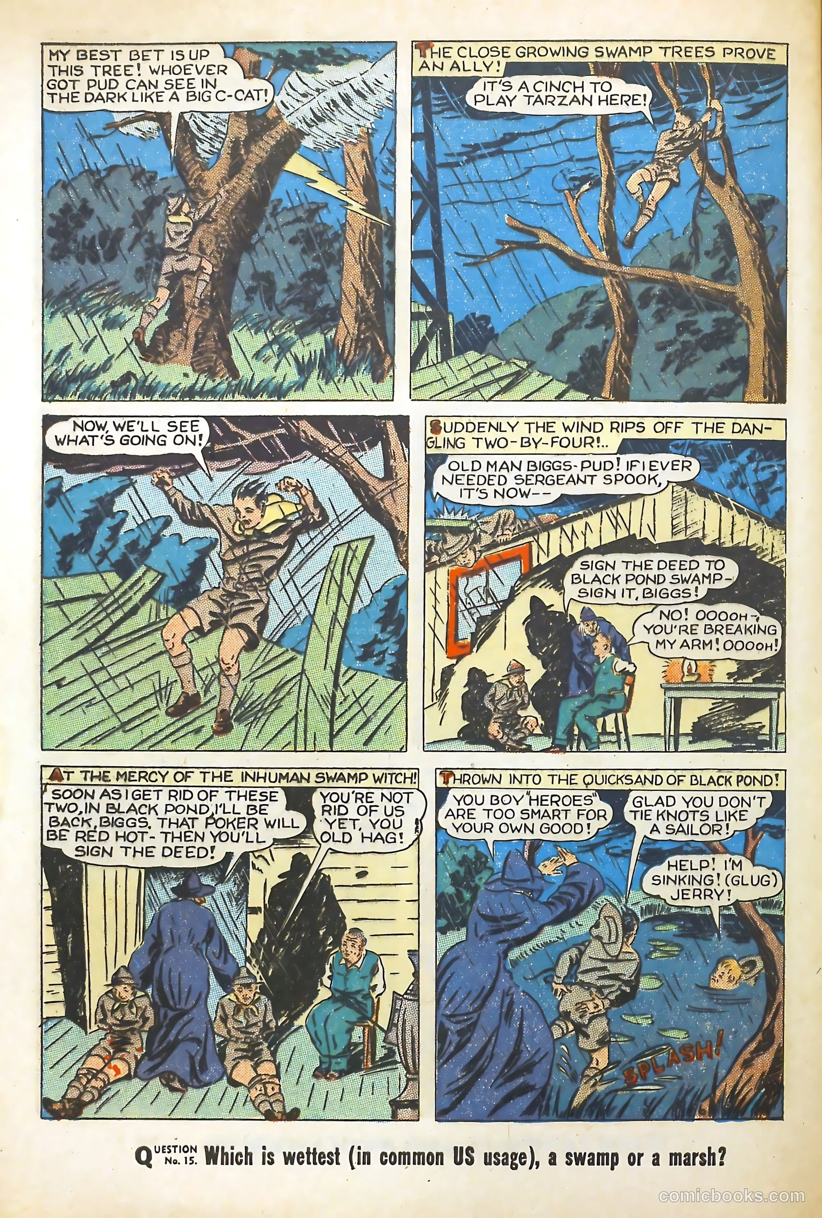 Blue Bolt #3 (1952) — page 42 of 52