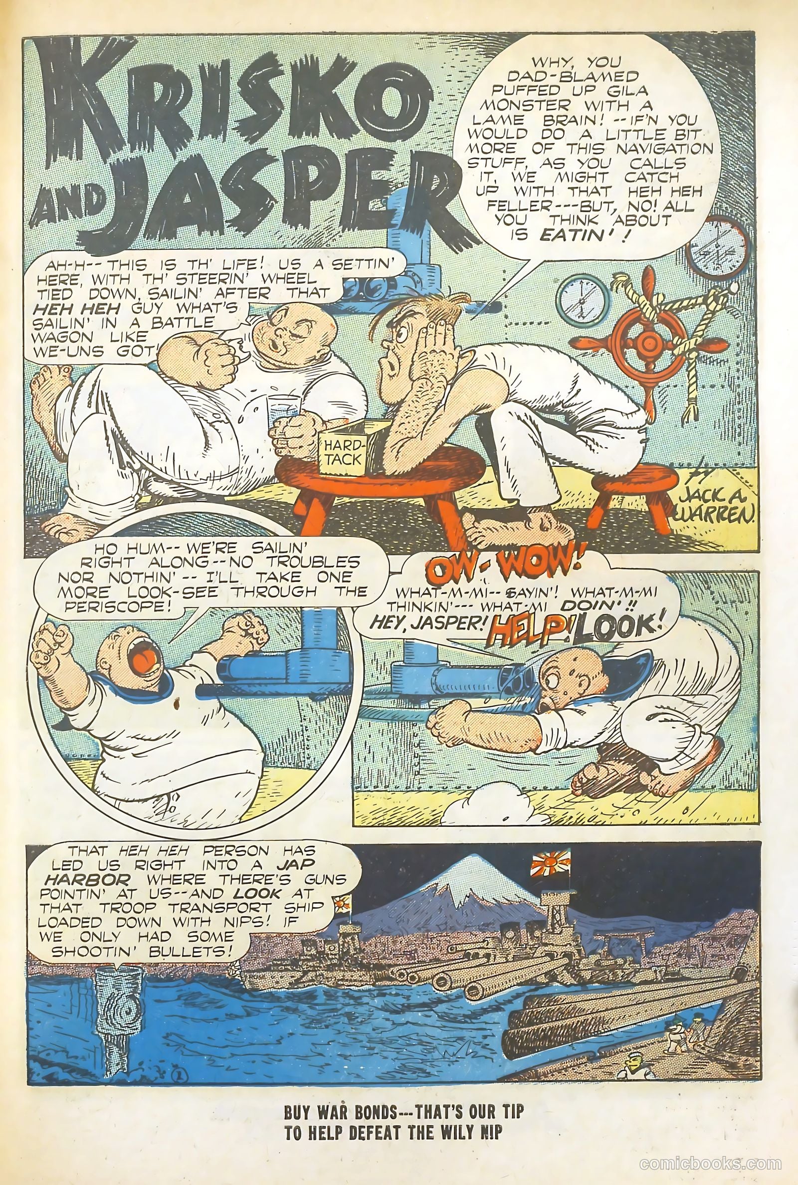 Blue Bolt #3 (1952) — page 45 of 52