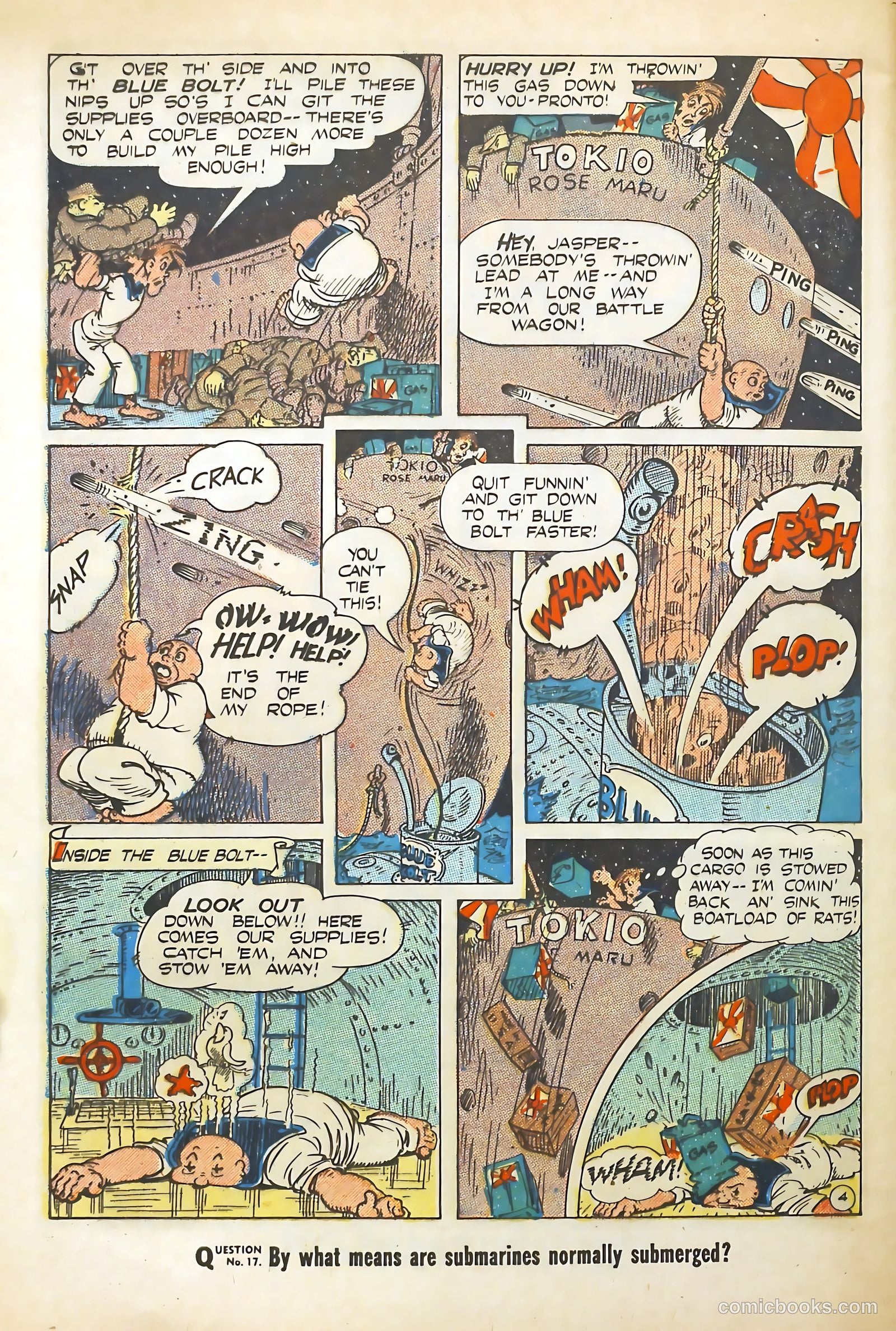Blue Bolt #3 (1952) — page 48 of 52