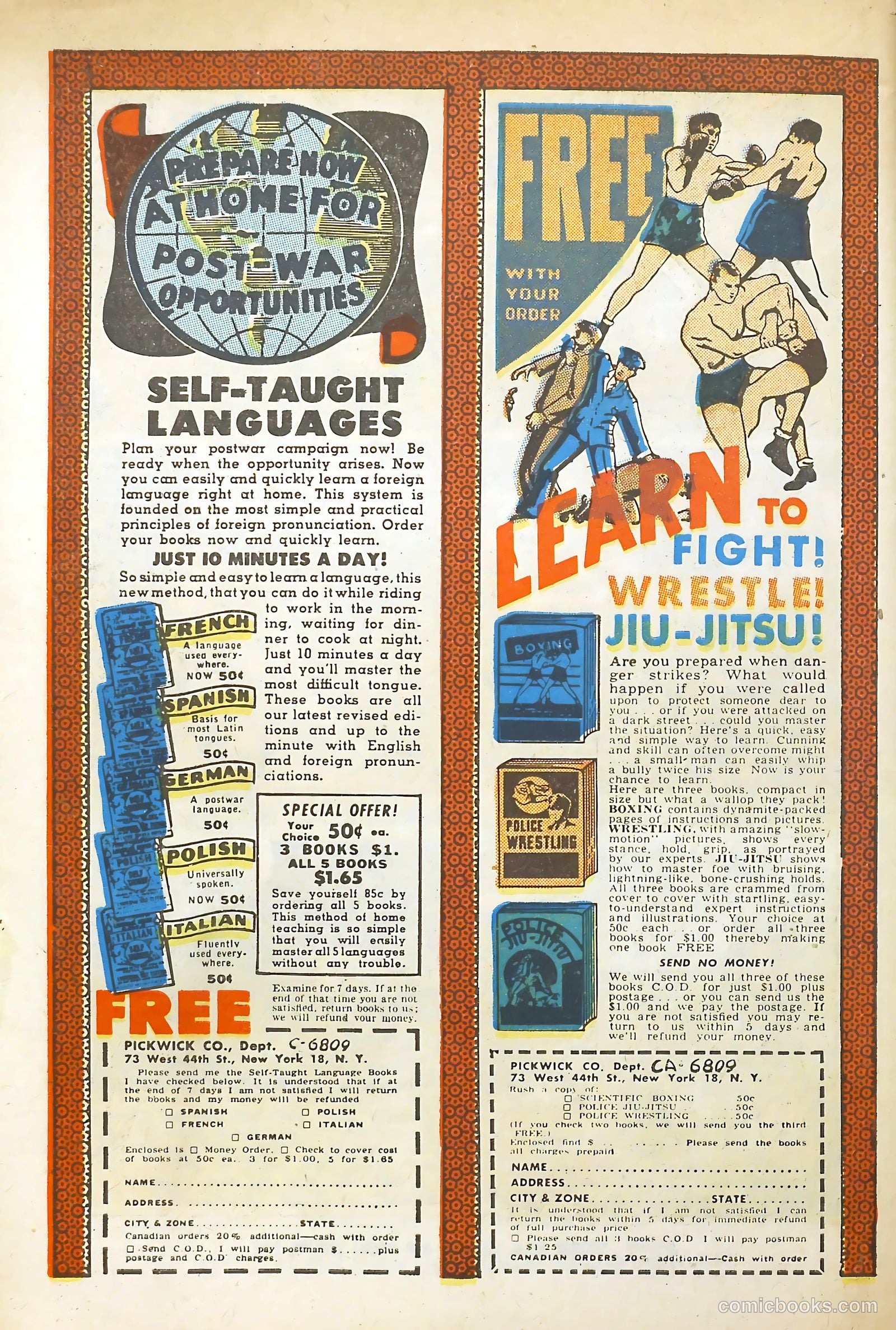 Blue Bolt #3 (1952) — page 50 of 52