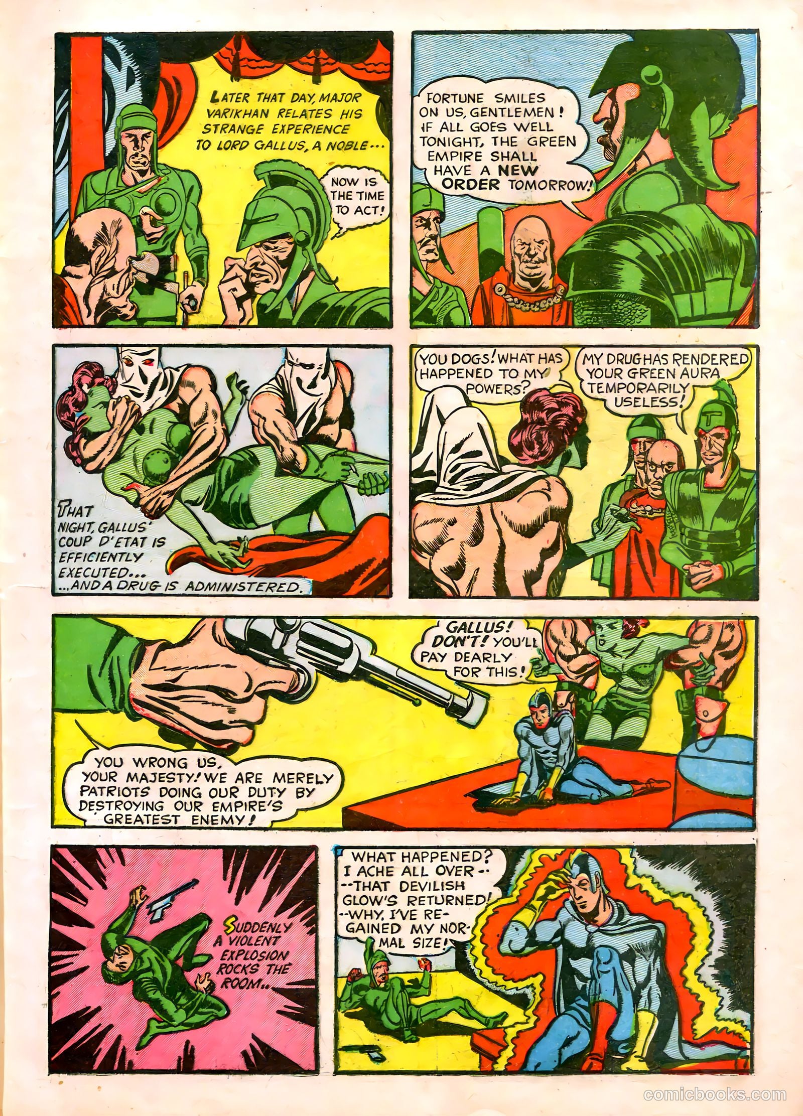 Blue Bolt #4 (1952) — page 10 of 69
