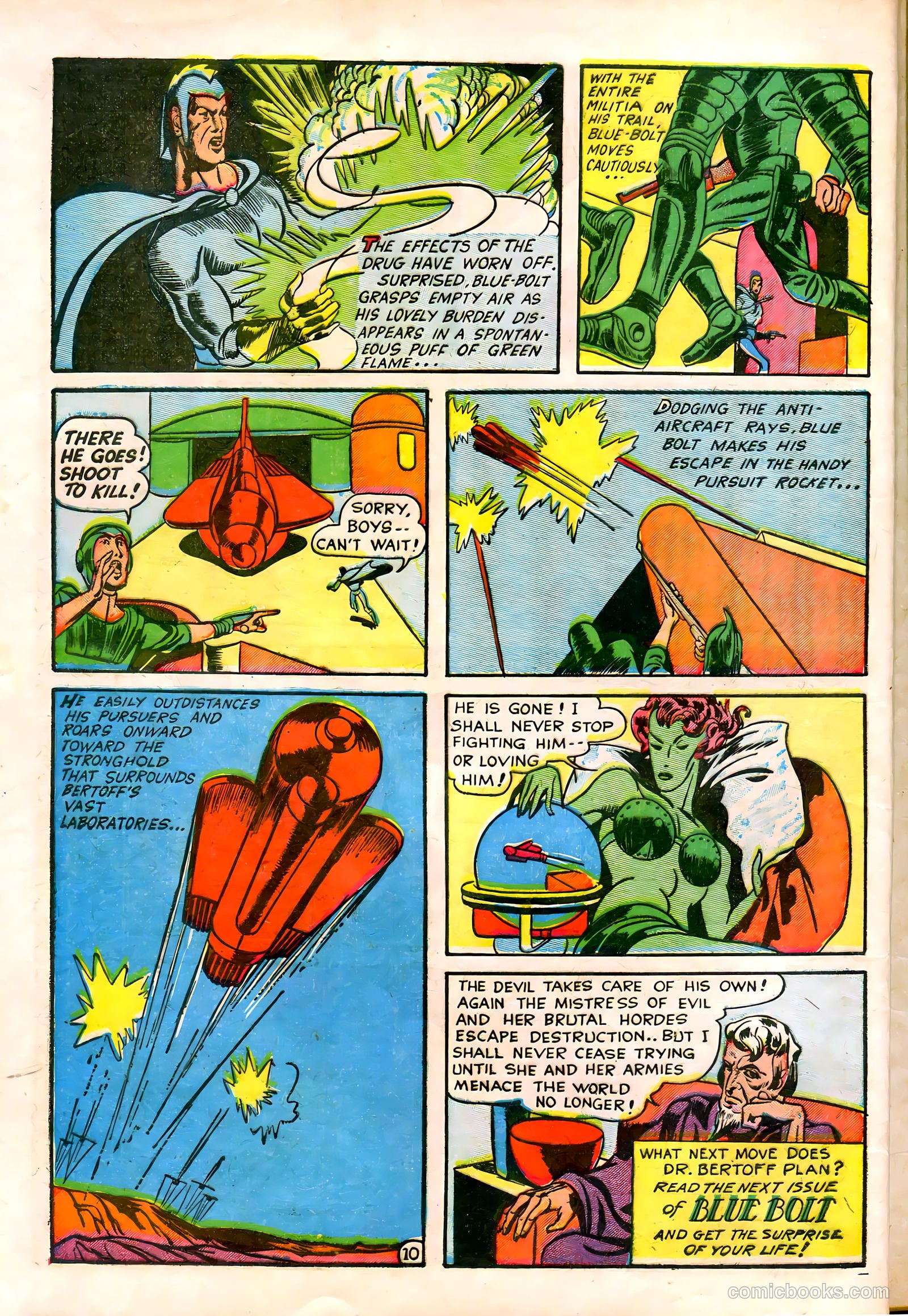 Blue Bolt #4 (1952) — page 13 of 69