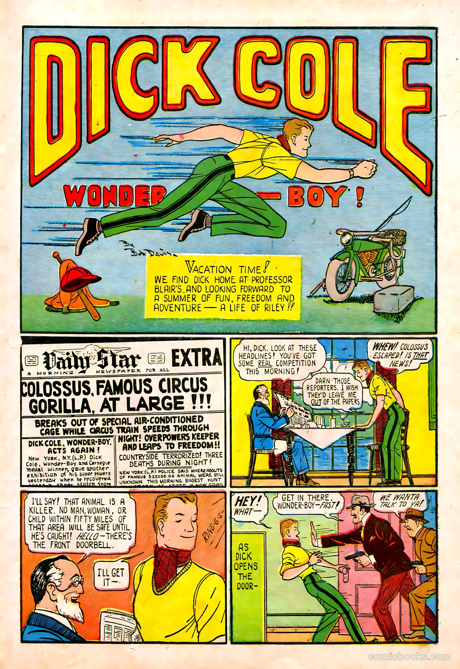 Blue Bolt #4 (1952) — page 14 of 69