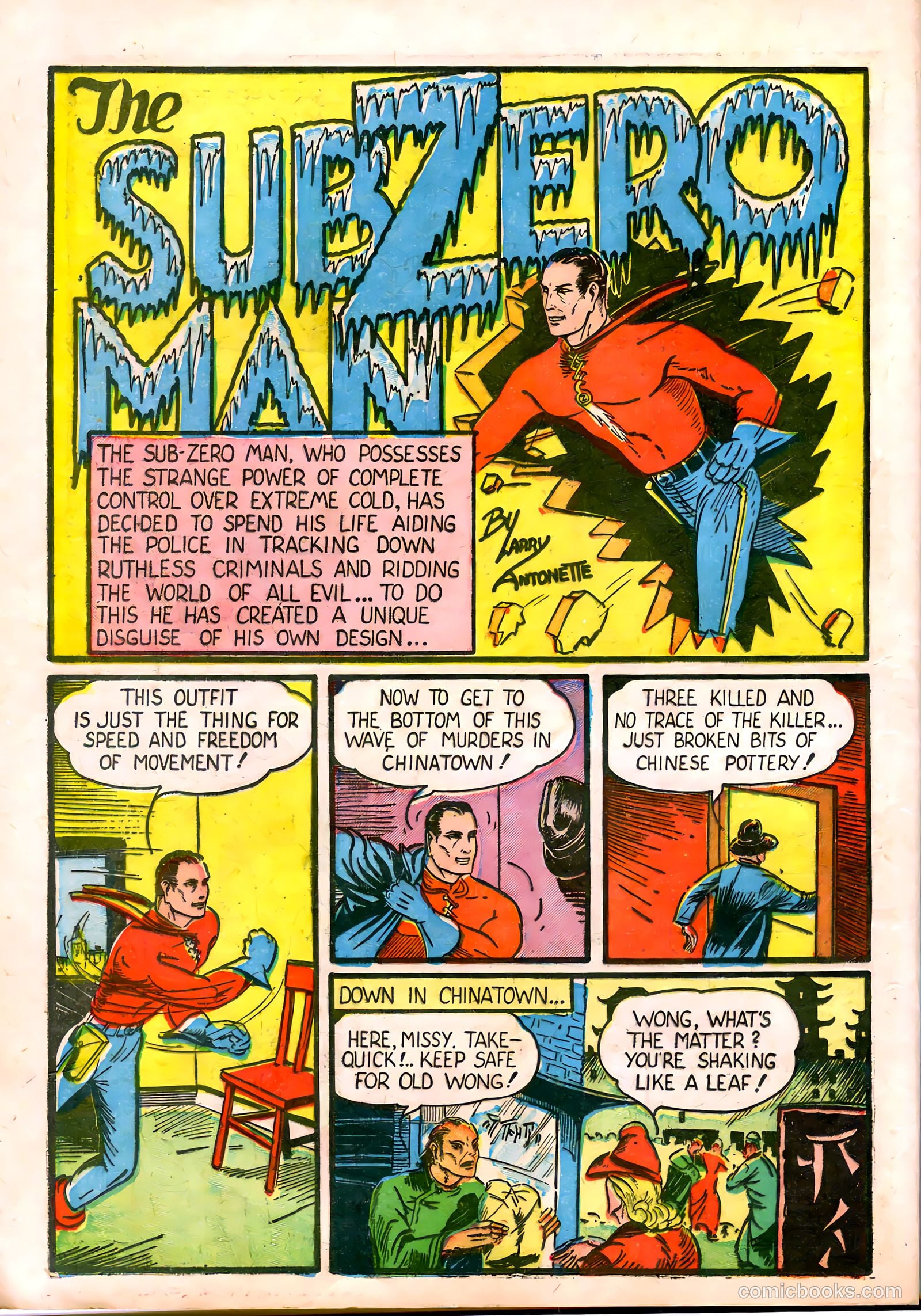 Blue Bolt #4 (1952) — page 21 of 69