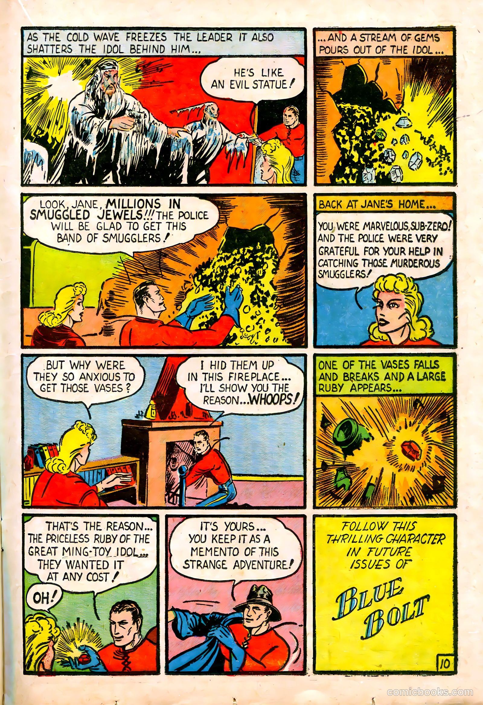 Blue Bolt #4 (1952) — page 30 of 69