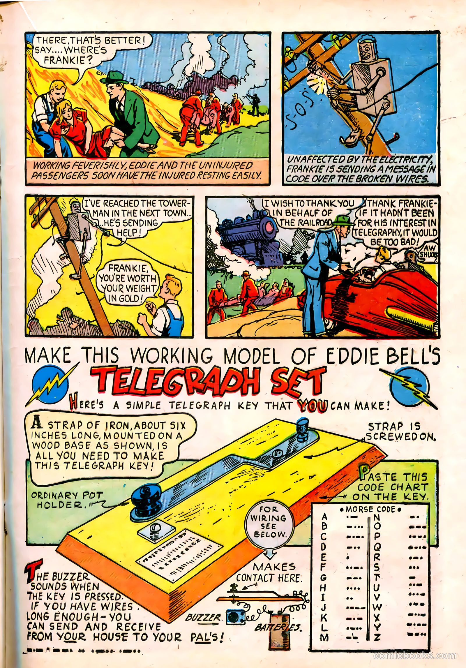 Blue Bolt #4 (1952) — page 32 of 69
