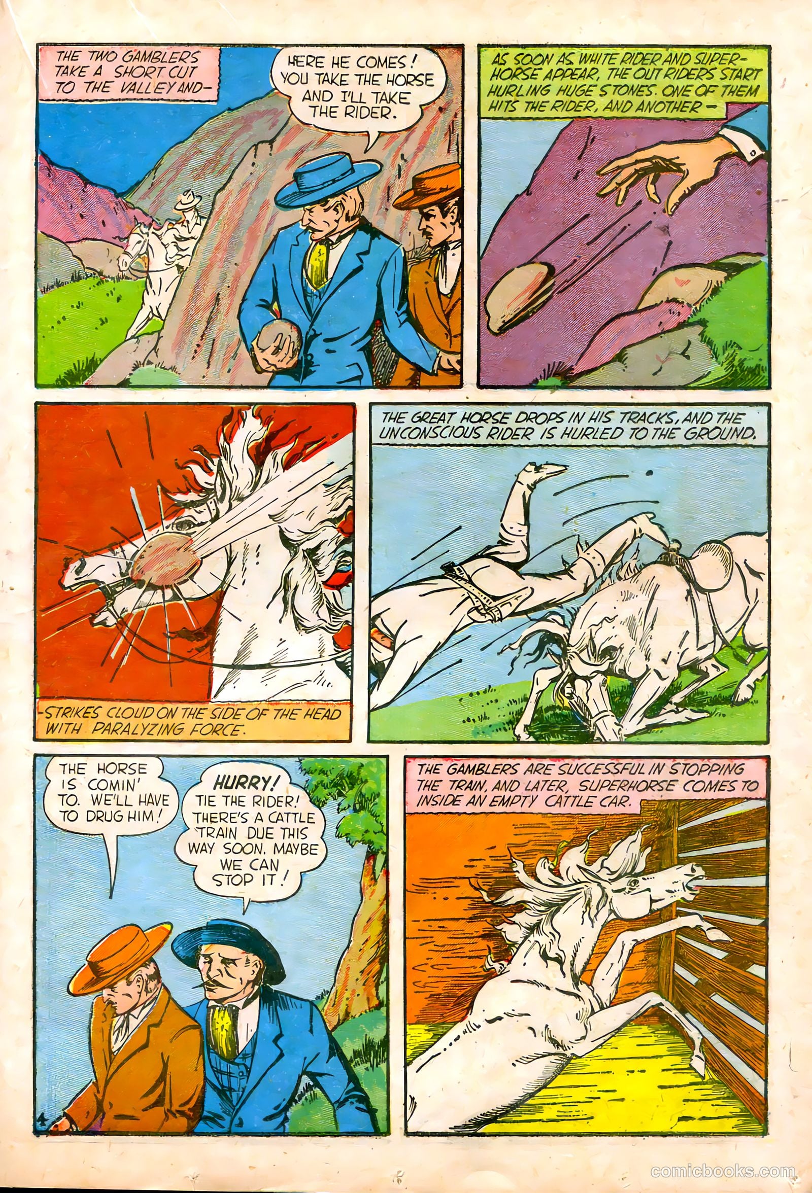 Blue Bolt #4 (1952) — page 36 of 69