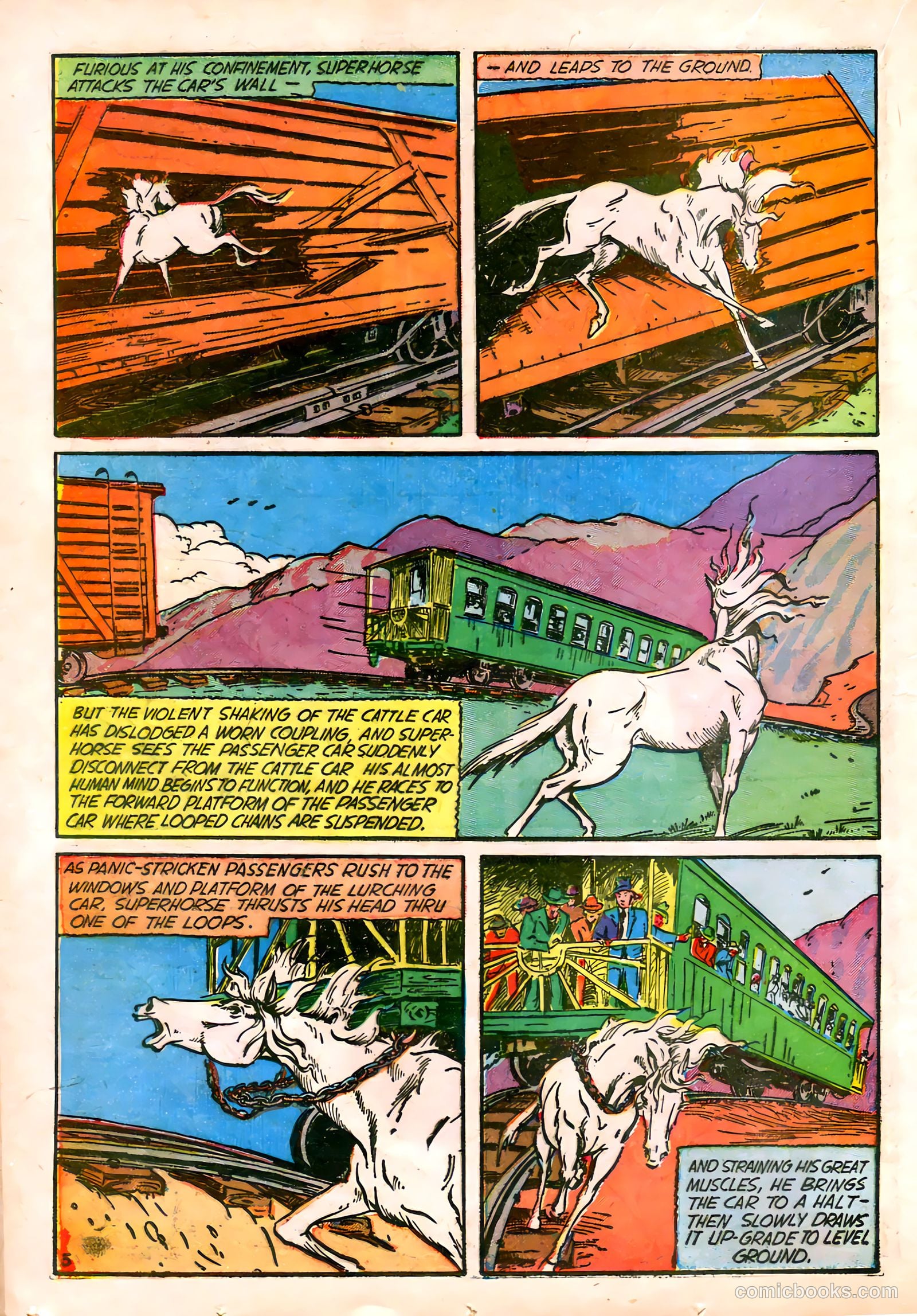 Blue Bolt #4 (1952) — page 37 of 69
