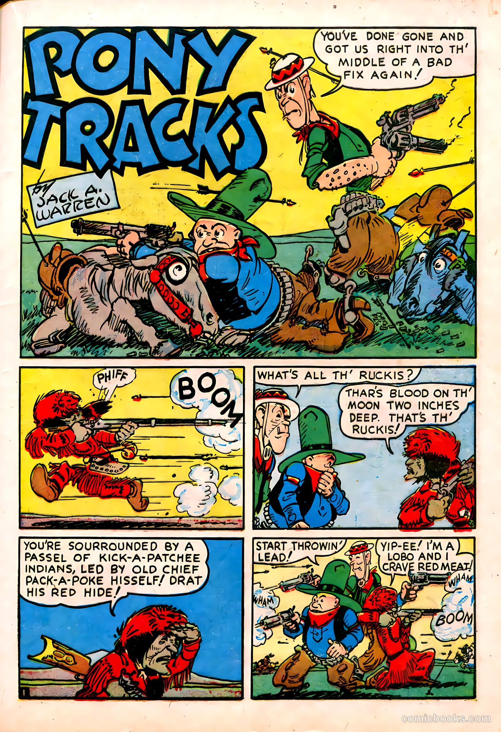 Blue Bolt #4 (1952) — page 40 of 69