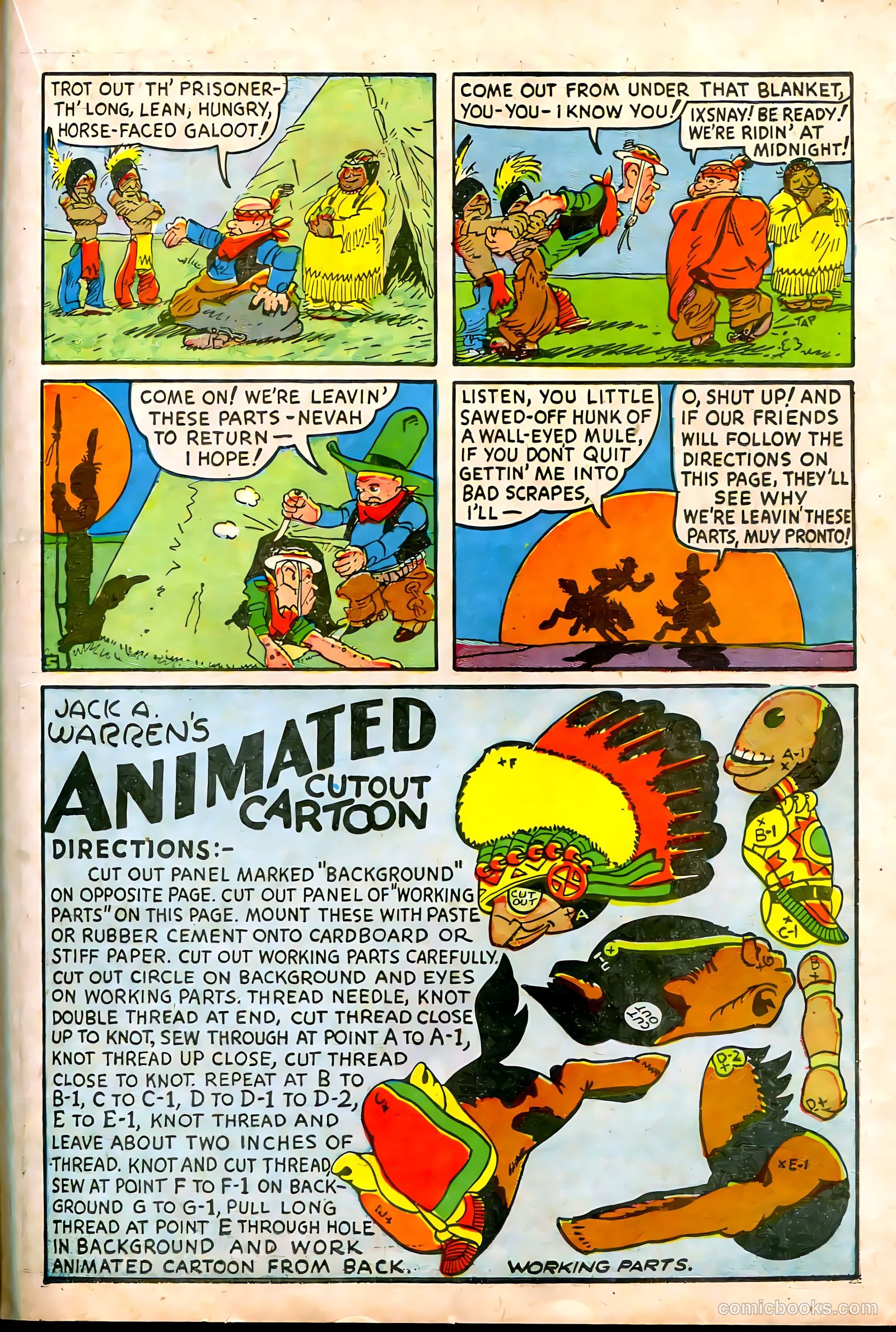 Blue Bolt #4 (1952) — page 44 of 69