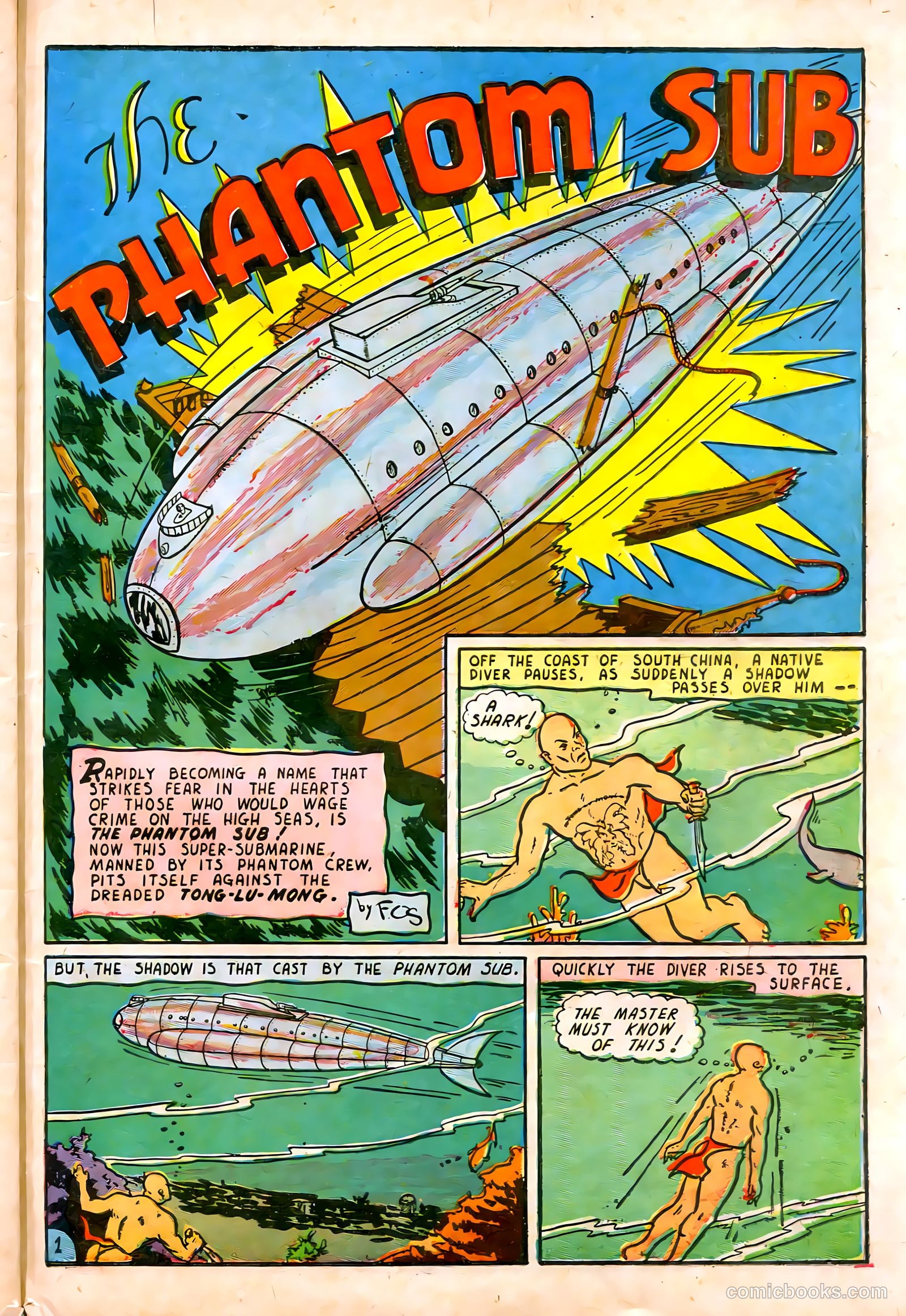 Blue Bolt #4 (1952) — page 60 of 69