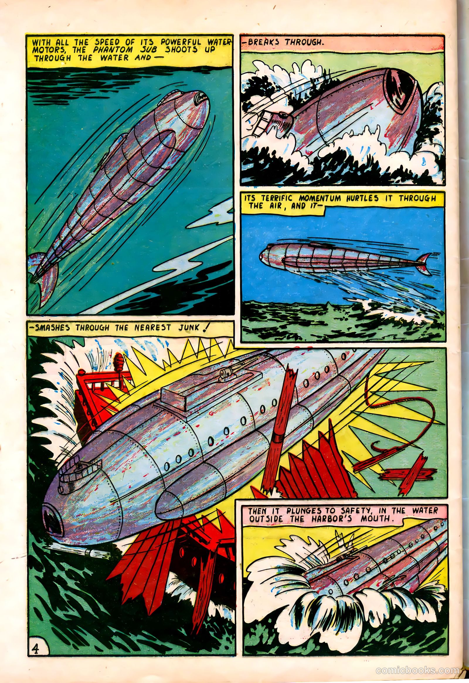 Blue Bolt #4 (1952) — page 63 of 69
