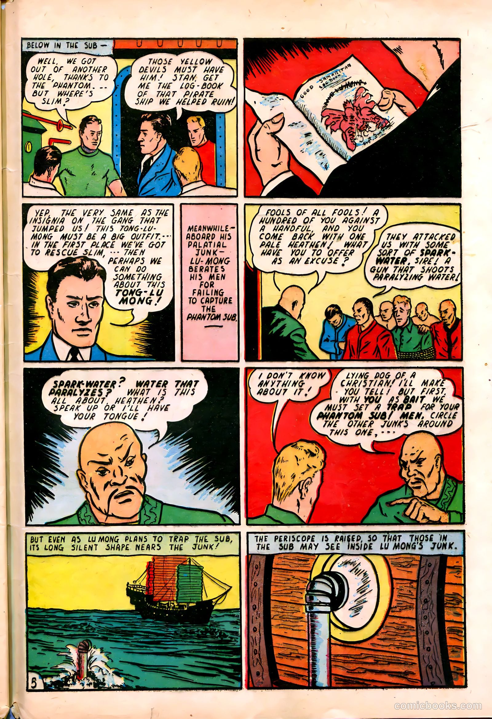 Blue Bolt #4 (1952) — page 64 of 69
