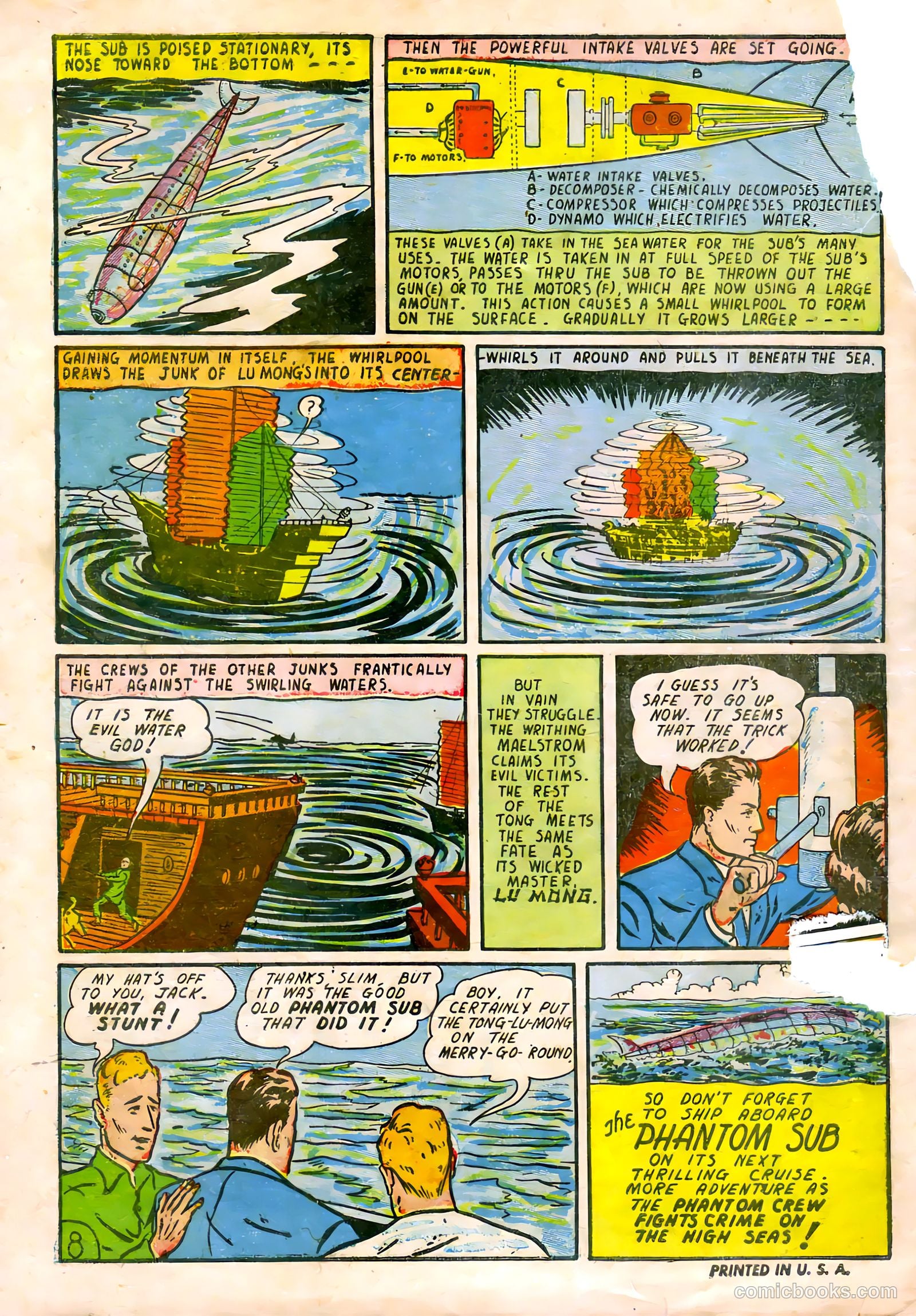 Blue Bolt #4 (1952) — page 67 of 69